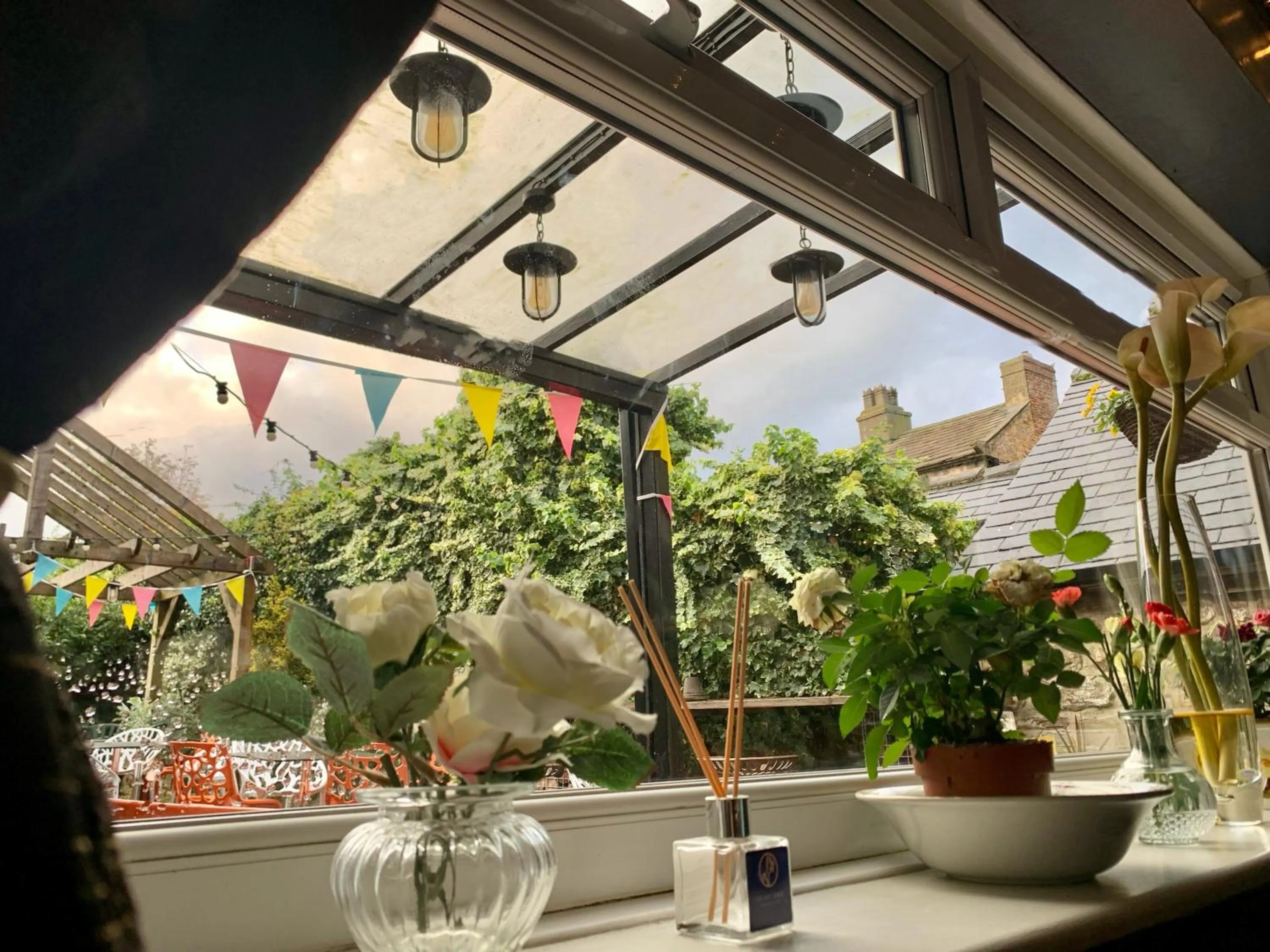 Patio in The Bay Horse, Masham