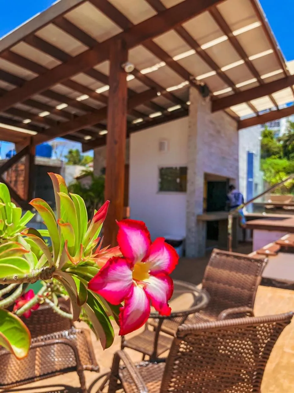 Seating area in Cristal Pousada