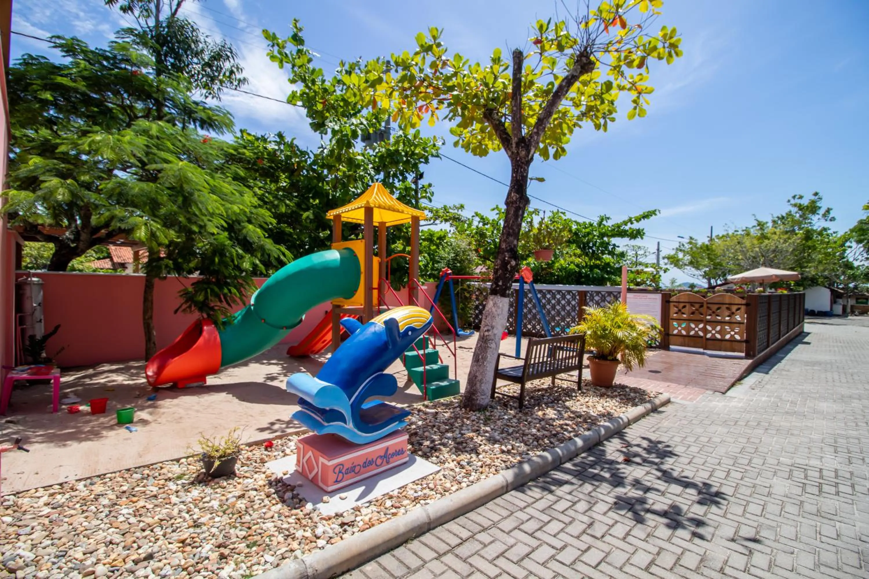 Children play ground in Pousada Baía dos Açores