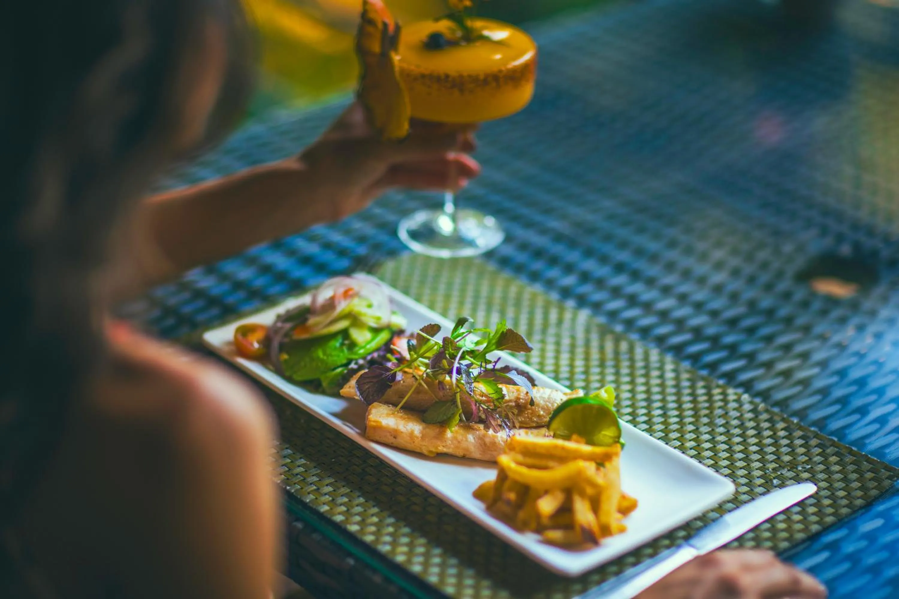 Food and drinks in Jungle Vista Boutique Hotel