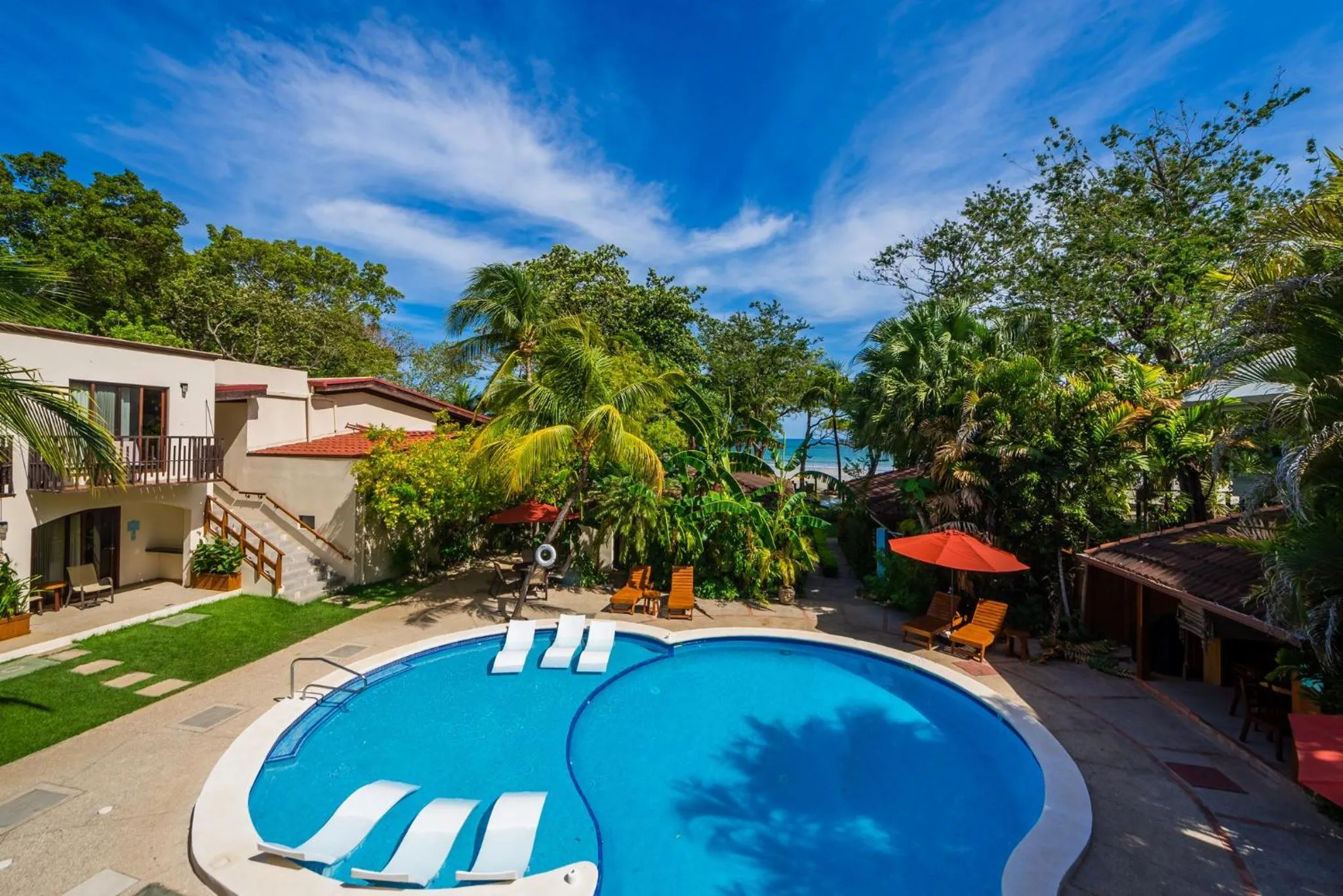 Garden view in The Coast Beachfront Hotel
