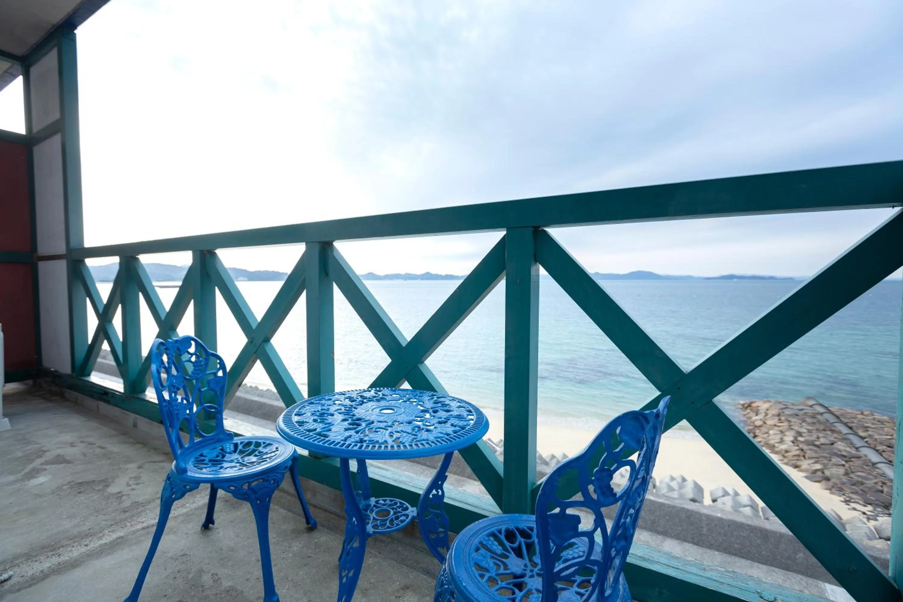 Balcony/Terrace in Hotel Liberty Matsuyama (Adult Only)