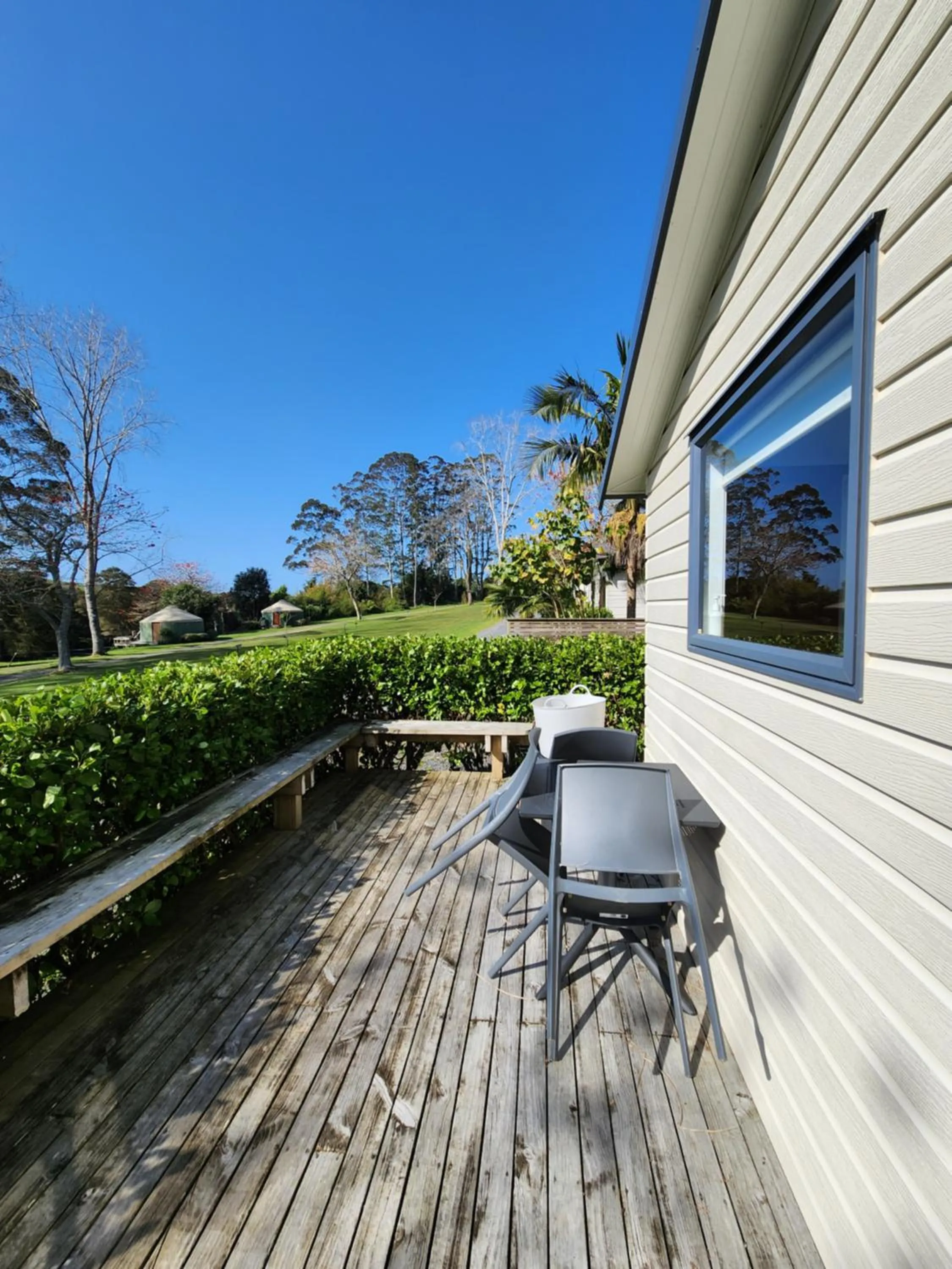 Bird's eye view in Bay of Islands Holiday Park