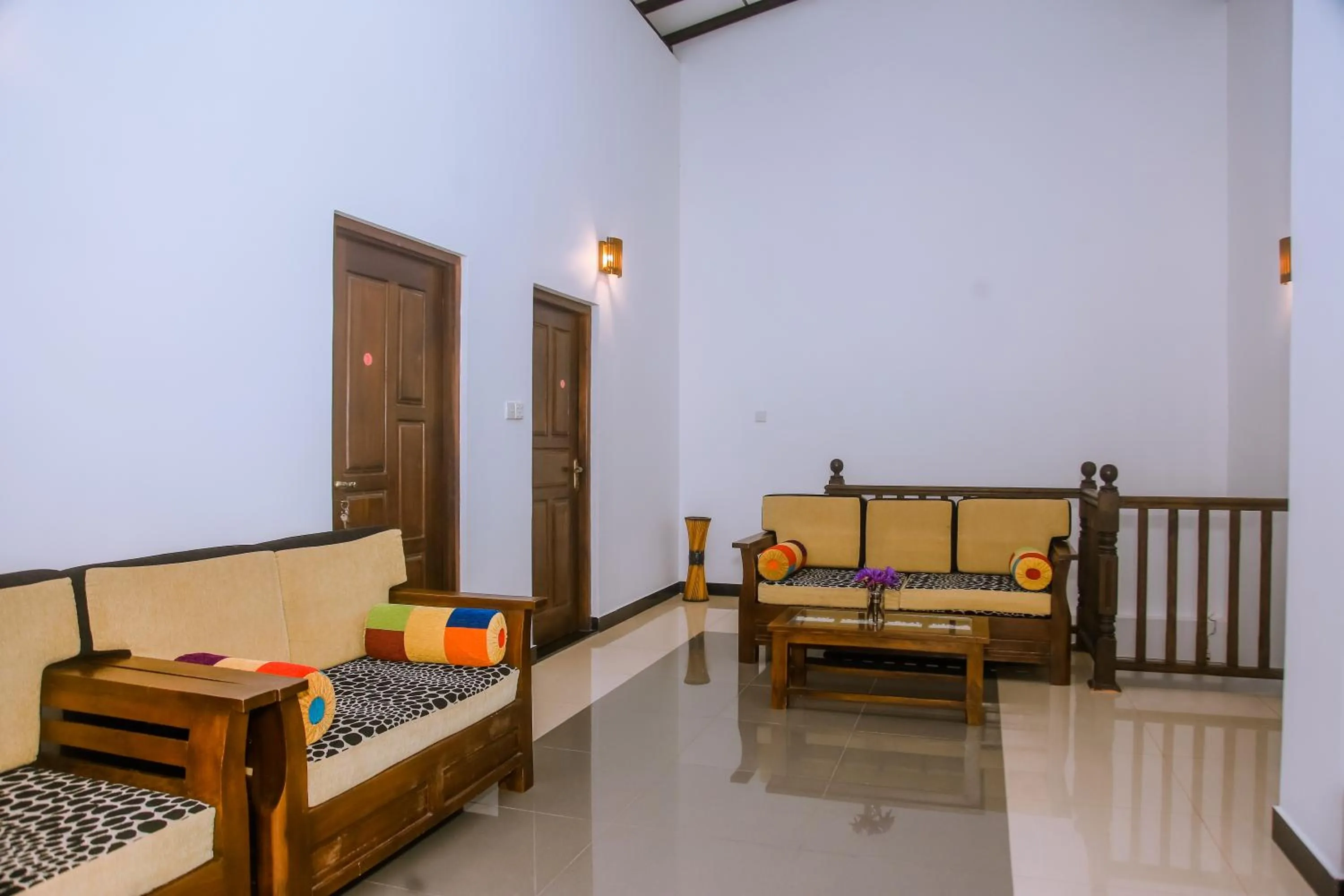 Seating area in Brave resort Mirissa