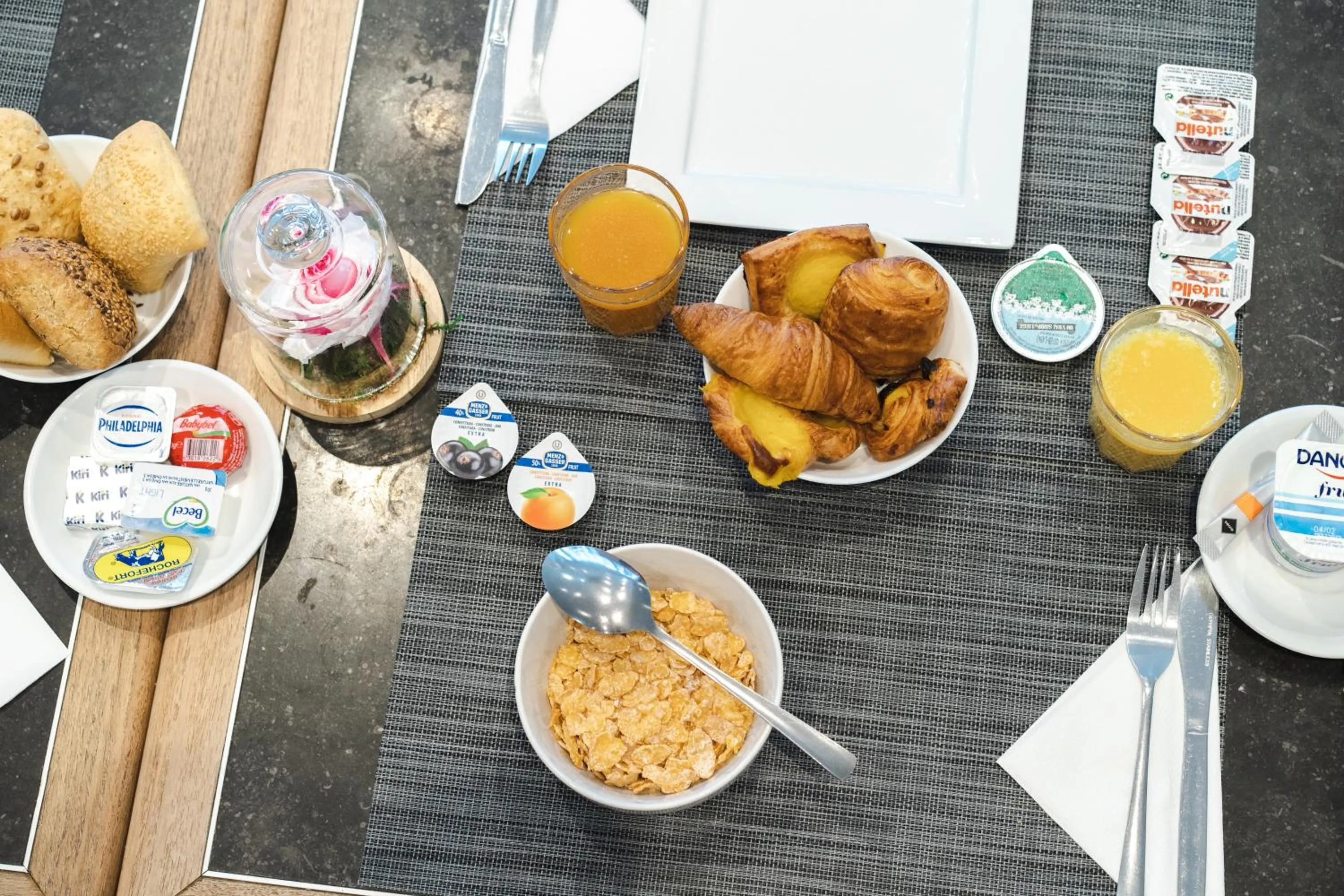 Food in Hotel Chambord