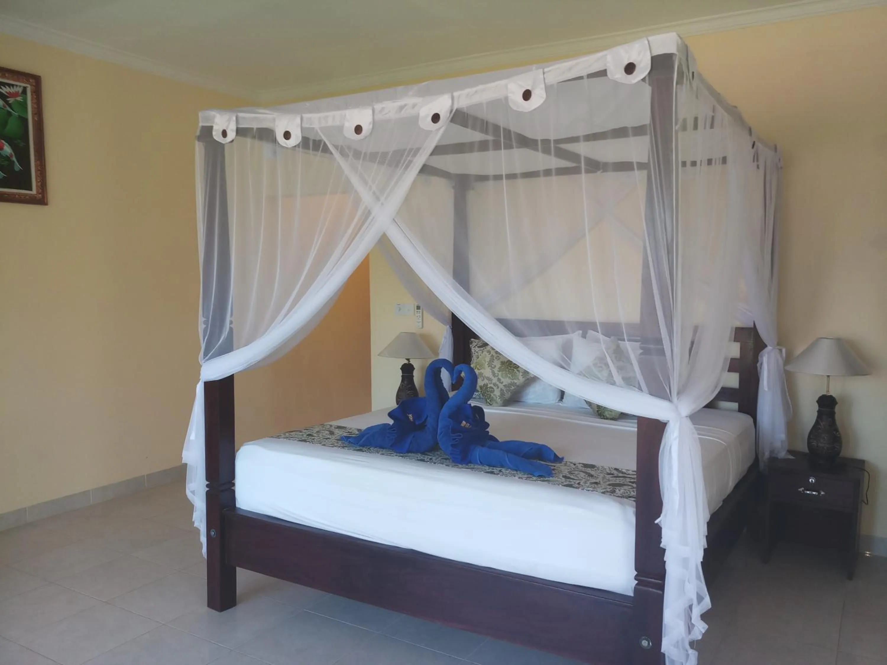 Bedroom, Bed in Bintang Beach Villa