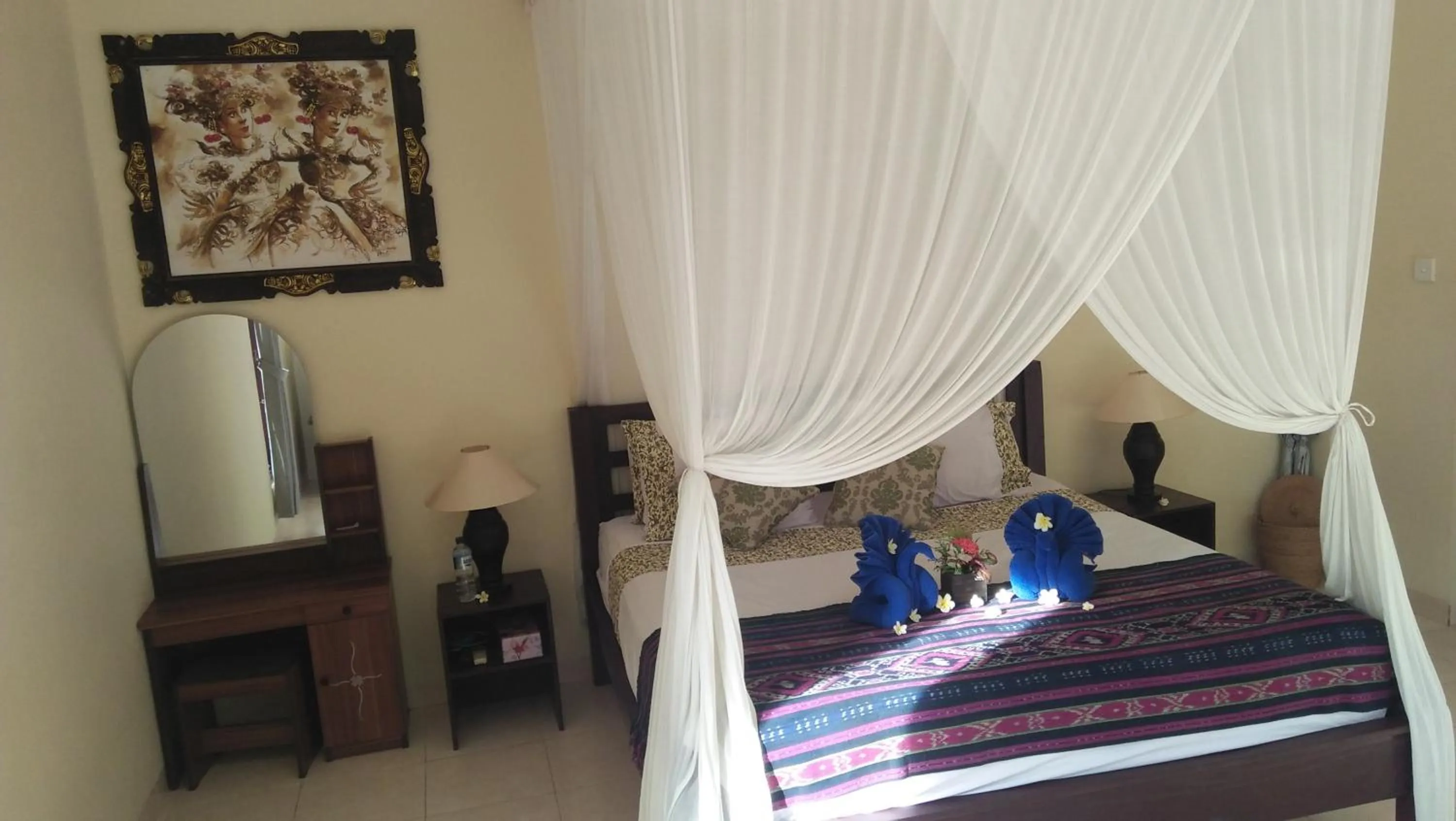 Bedroom, Bed in Bintang Beach Villa