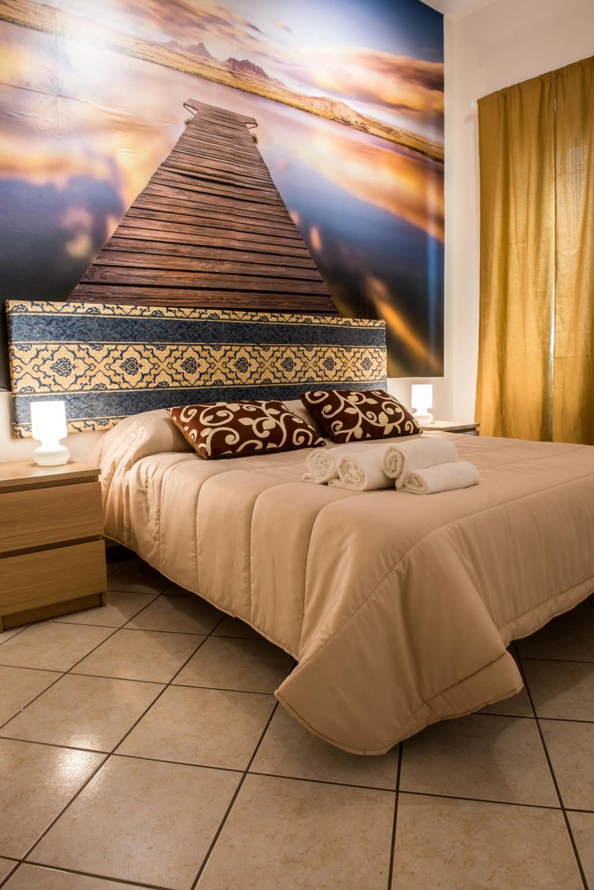 Bed in B&B Luxury Salerno Central