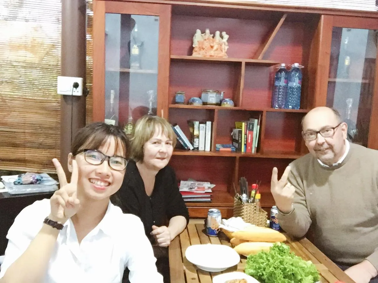 group of guests in La Uy Villa