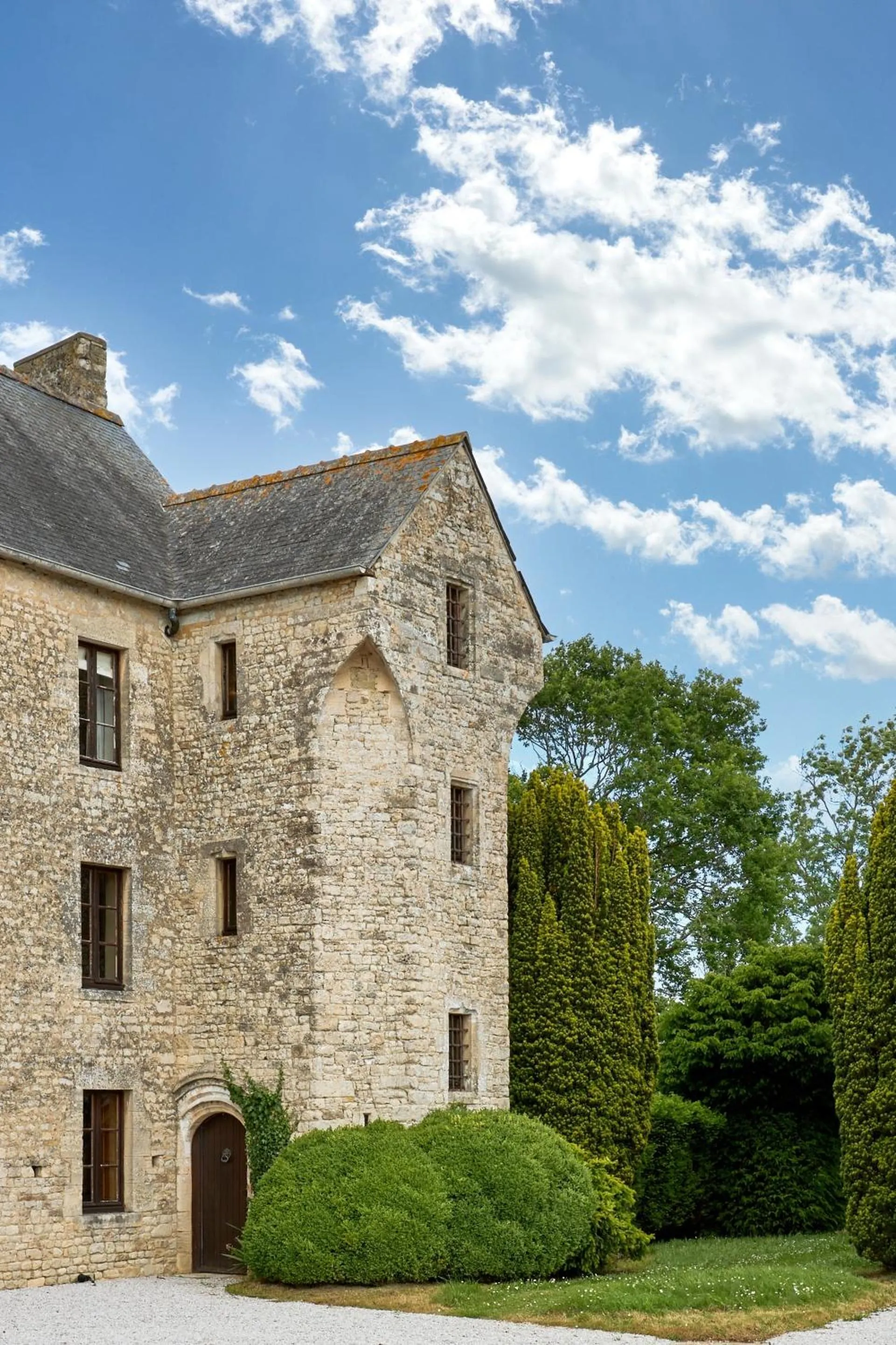 Garden in MANOIR du QUESNAY