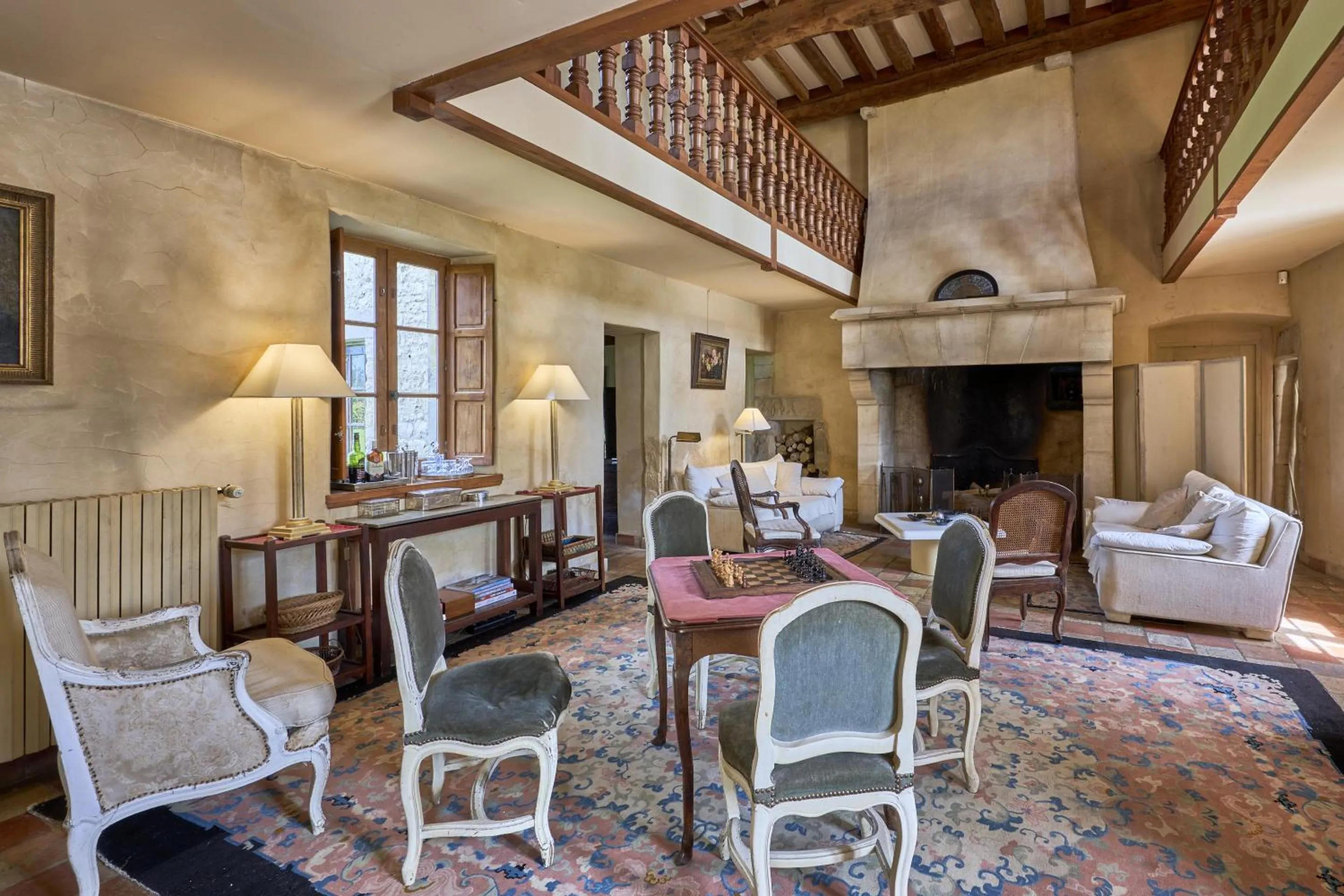 Living room in MANOIR du QUESNAY