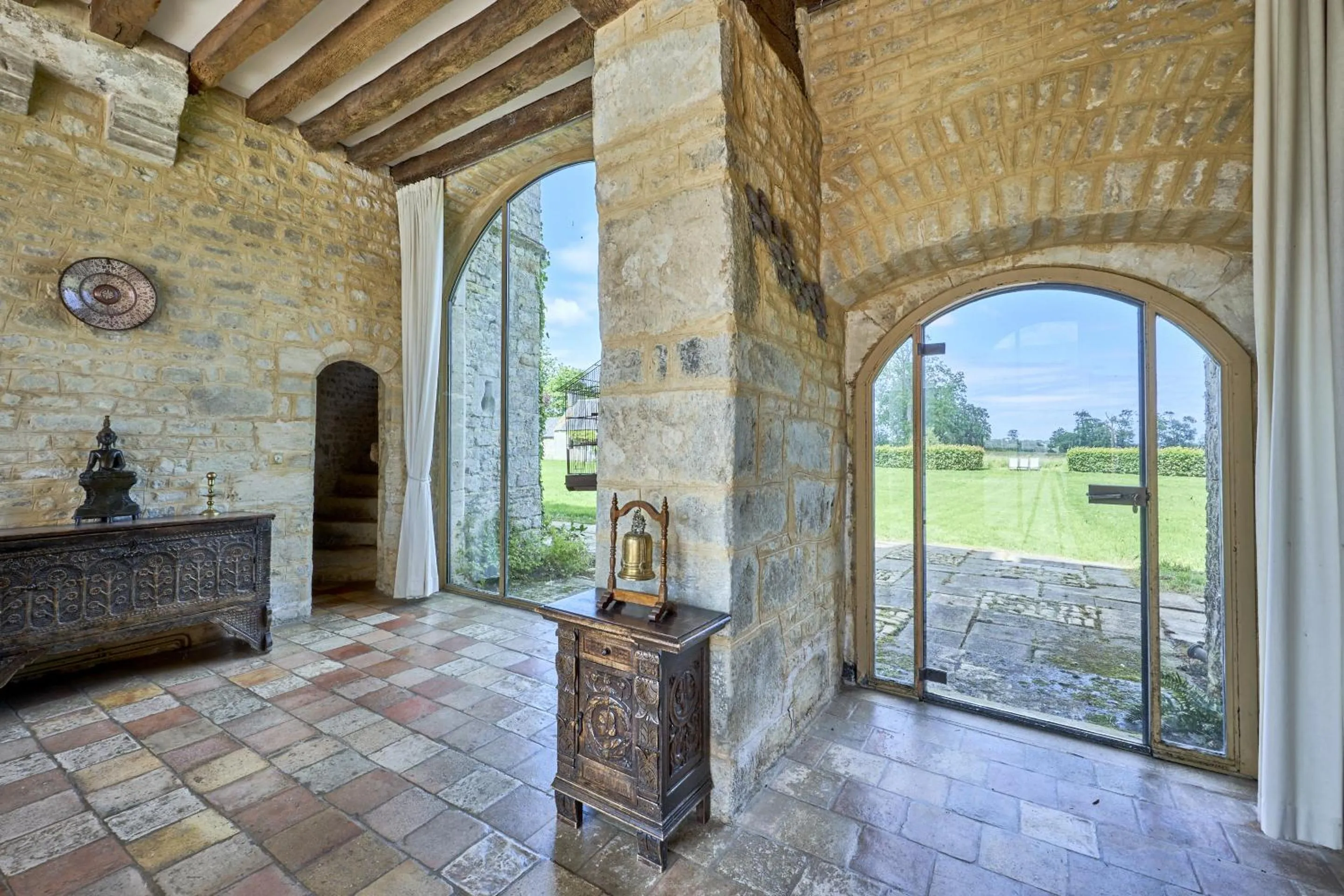 Lobby or reception in MANOIR du QUESNAY