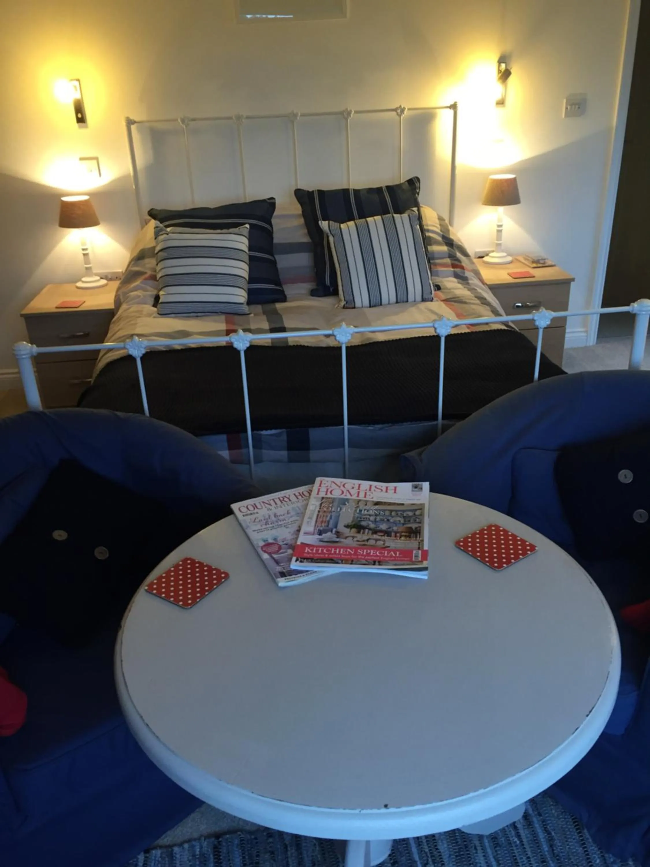 Bed in Riverside House