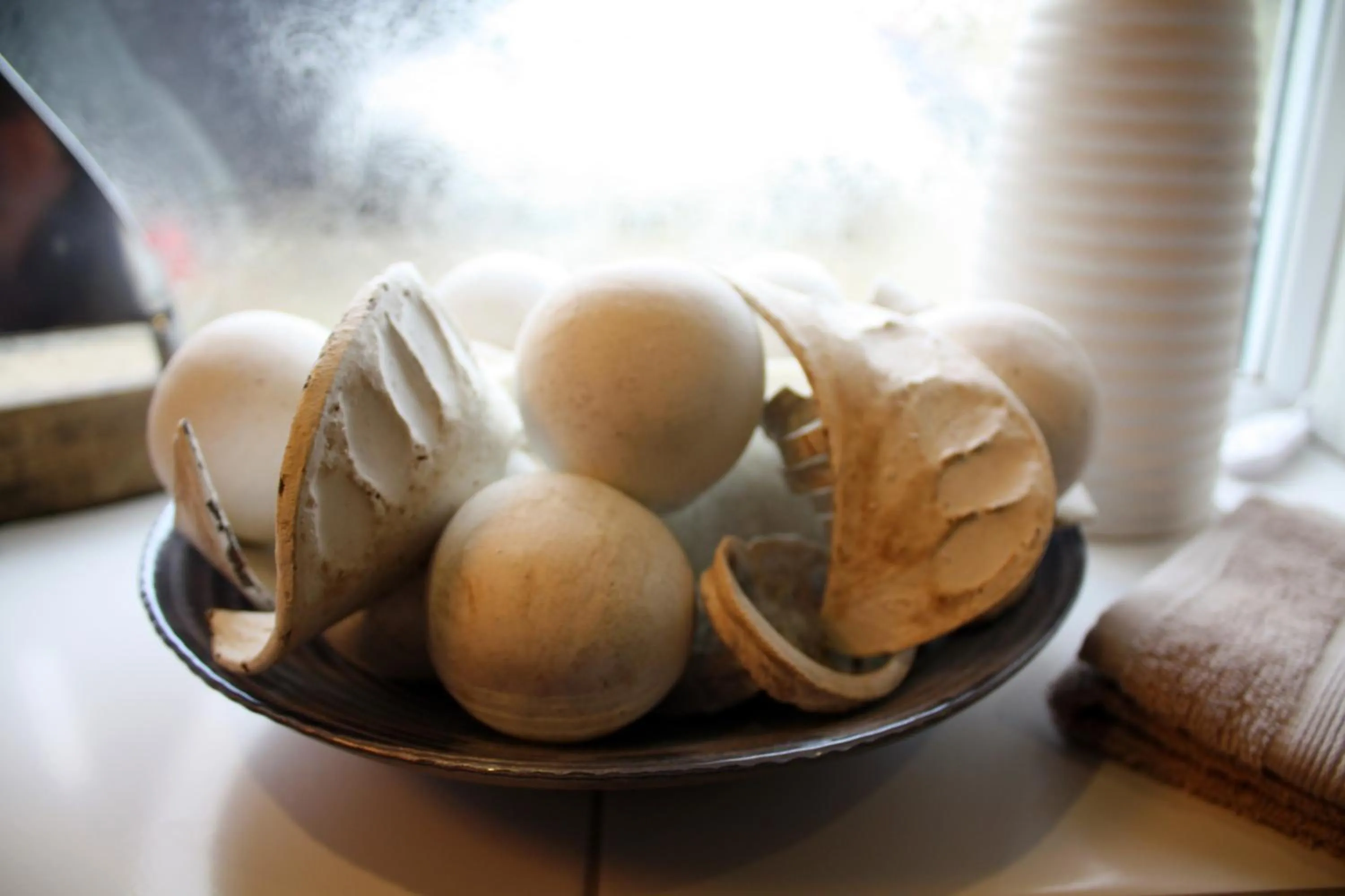 Decorative detail in Riverside House