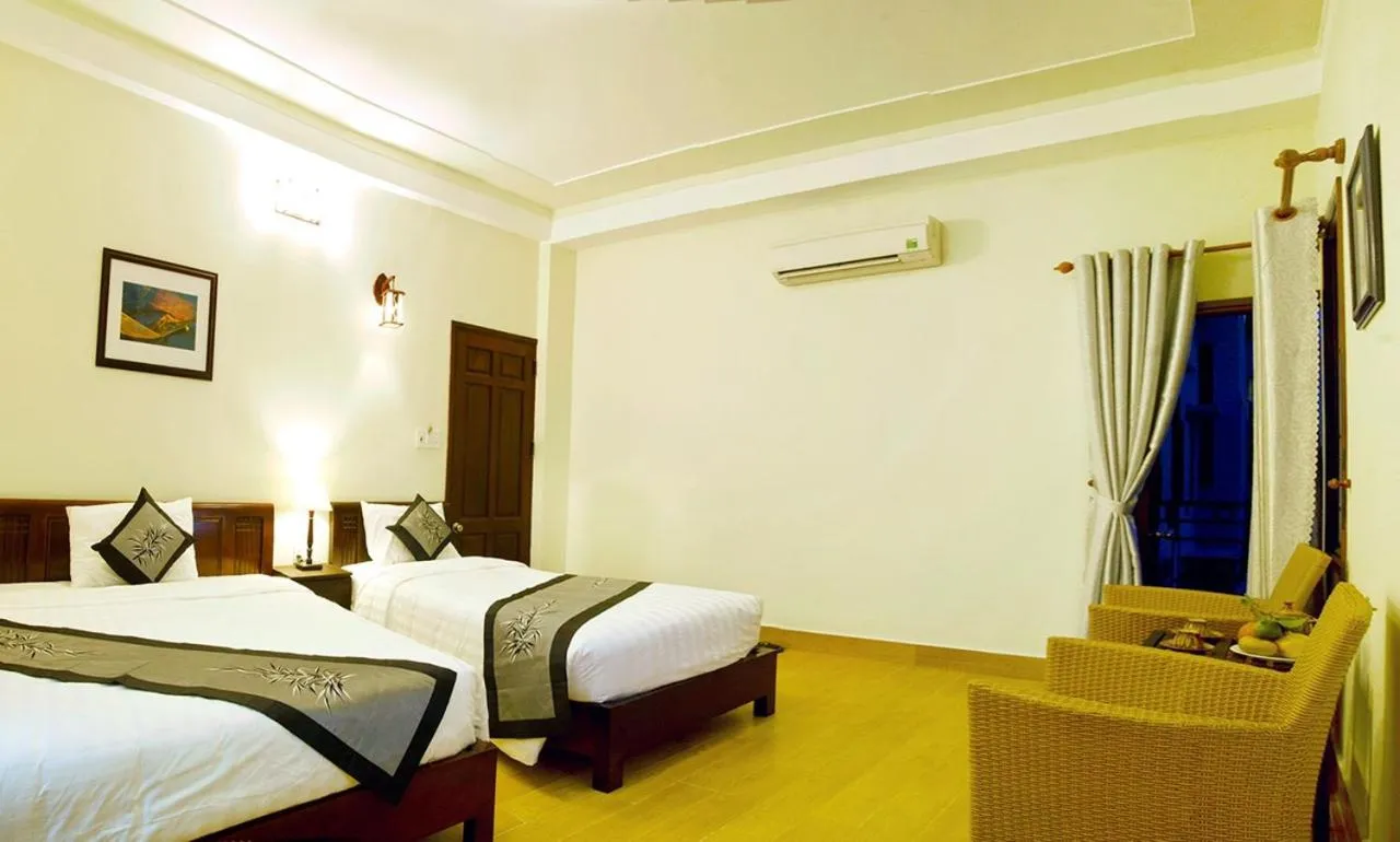 Bed in An Hoi Town Homestay