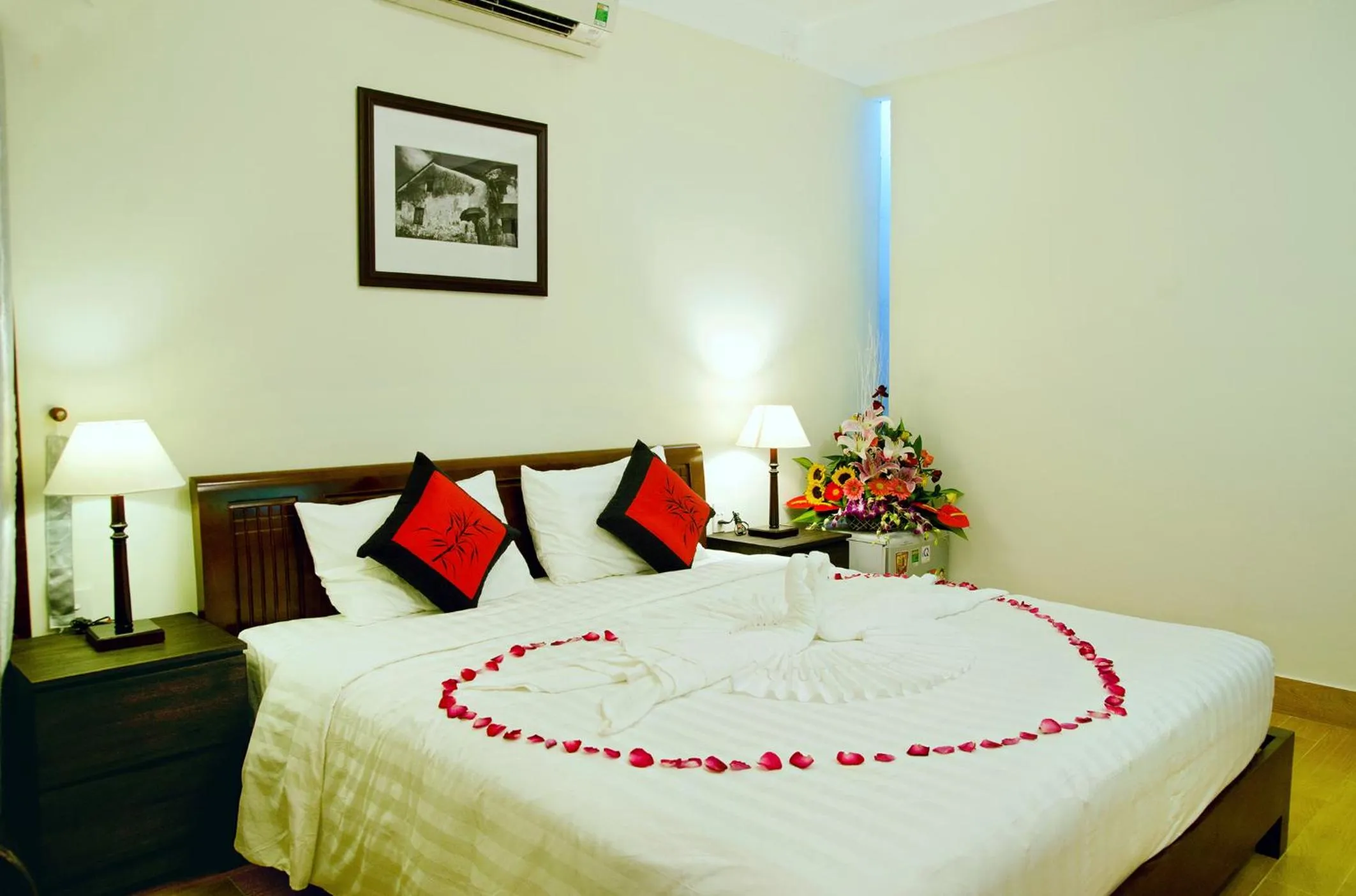 Bed in An Hoi Town Homestay