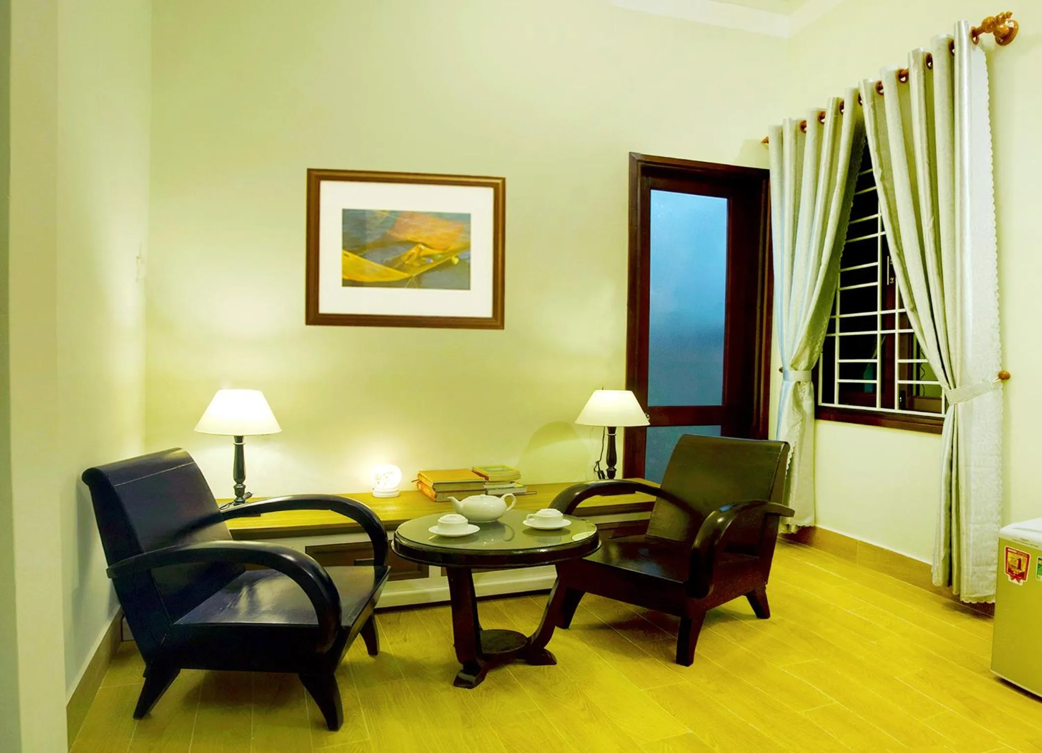 Seating area in An Hoi Town Homestay