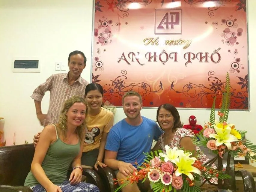 Family in An Hoi Town Homestay
