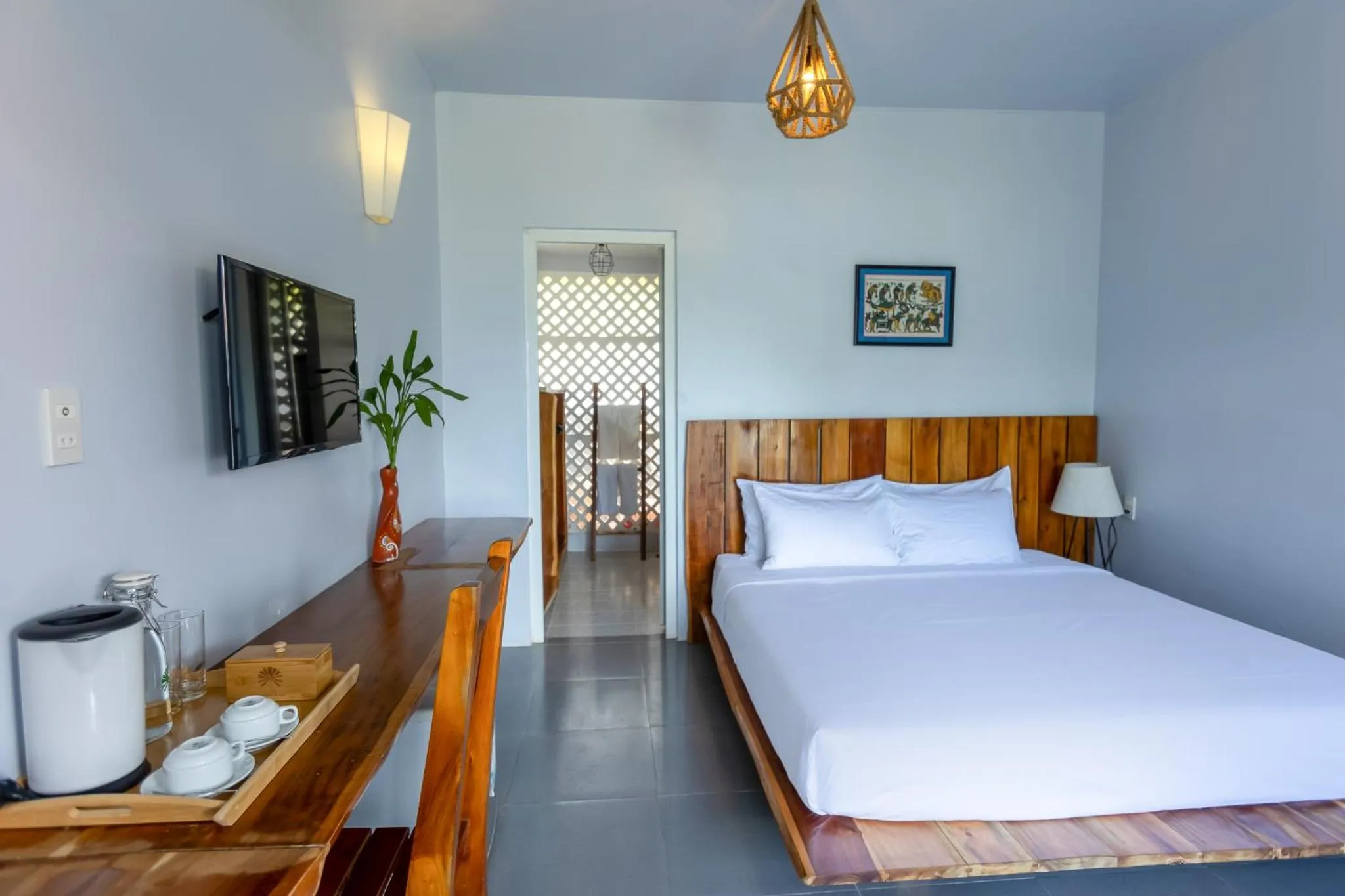 Bed in Cosiana Resort