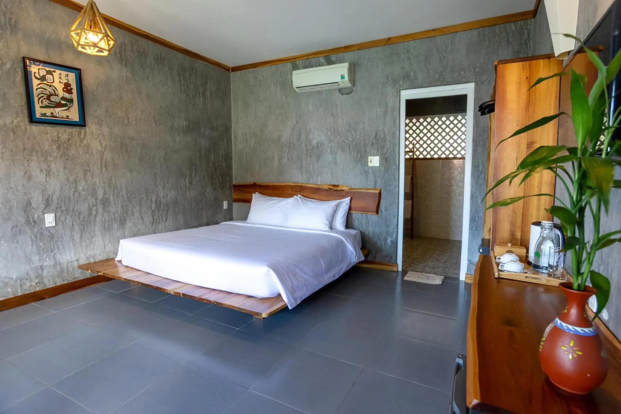 Bed in Cosiana Resort
