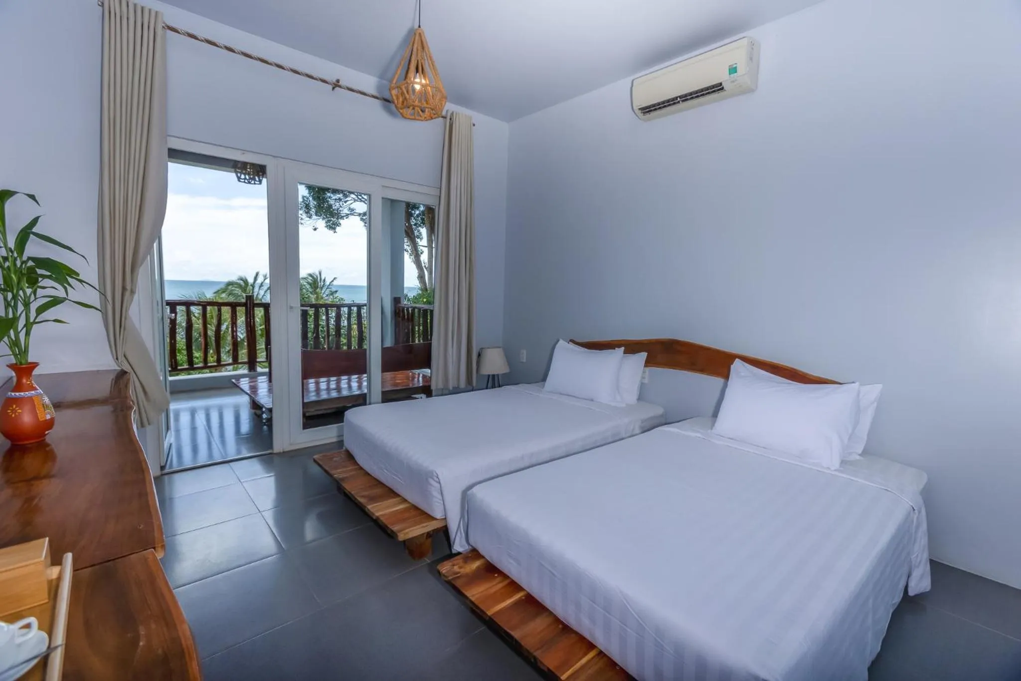 Bed in Cosiana Resort