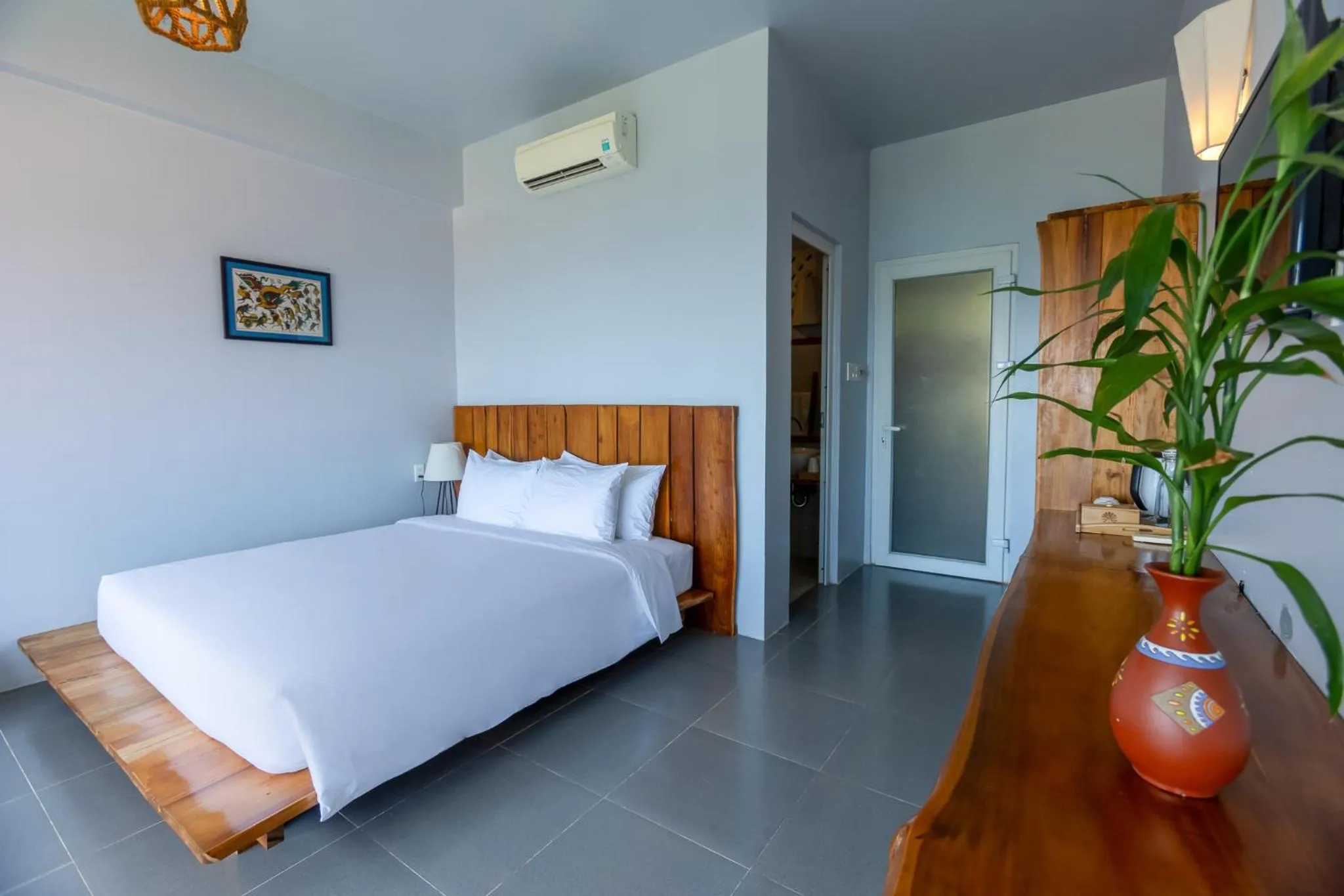 Bed in Cosiana Resort