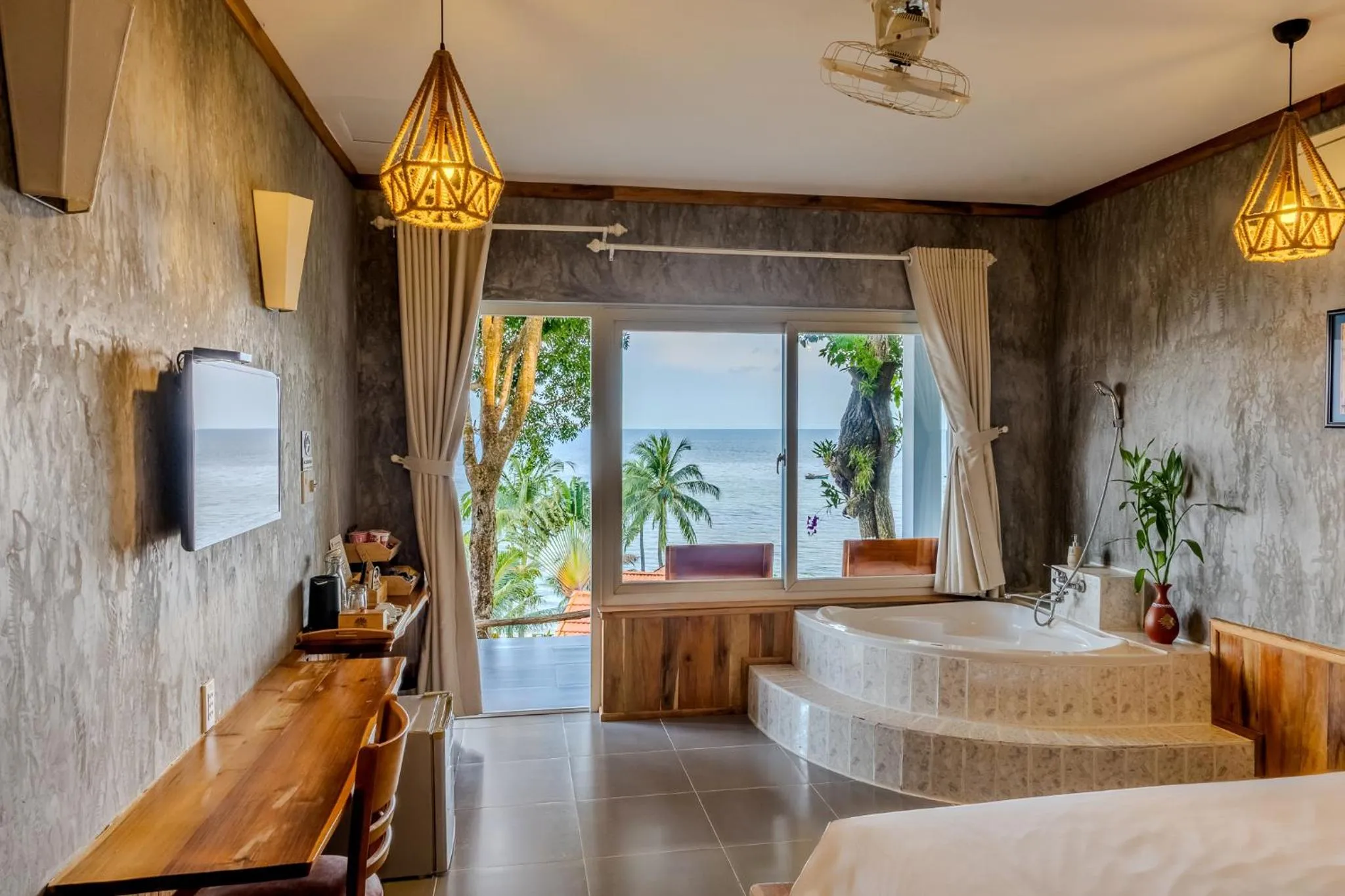 Bed in Cosian Bay Phu Quoc Resort