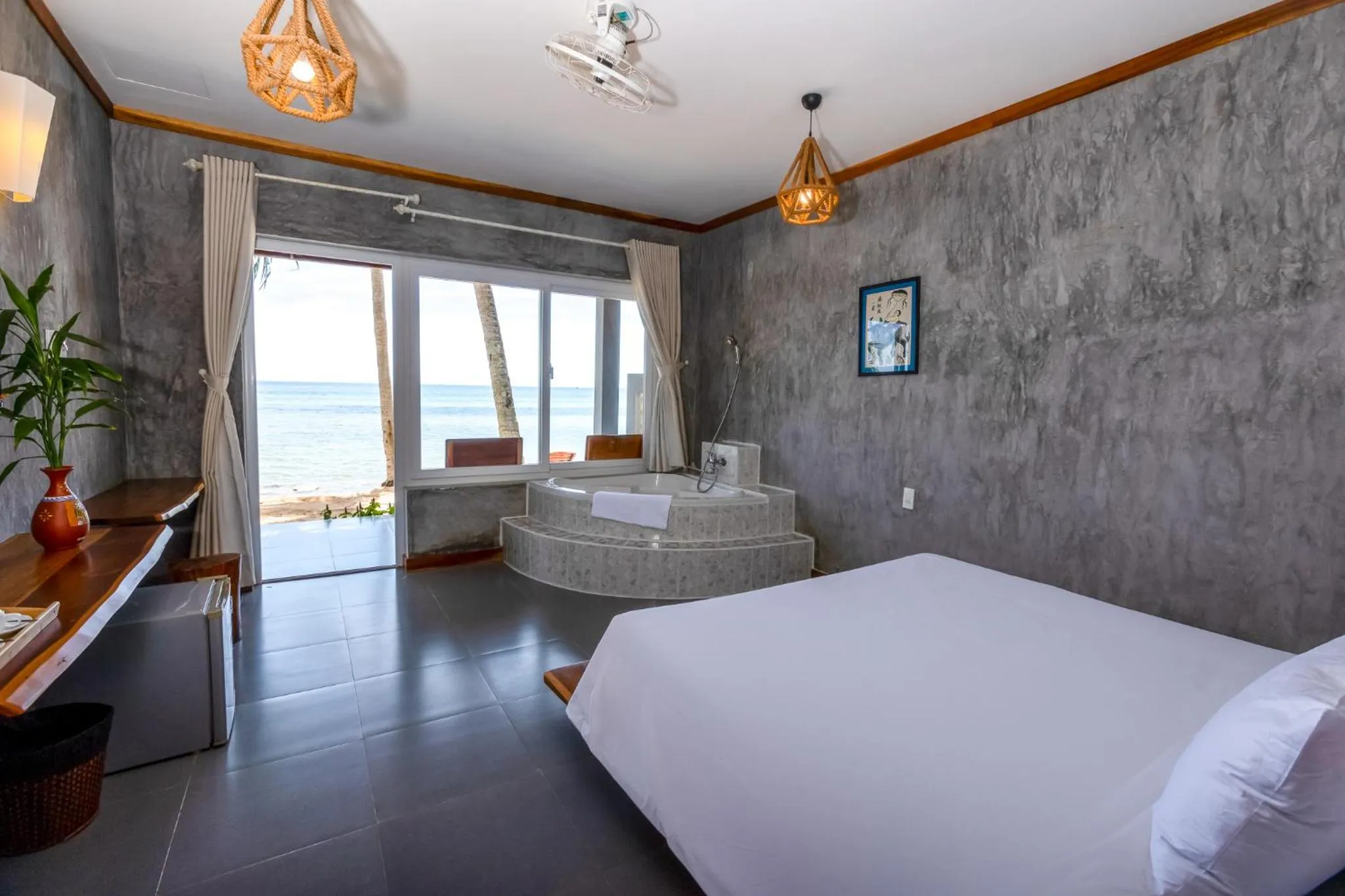 Bed in Cosiana Resort