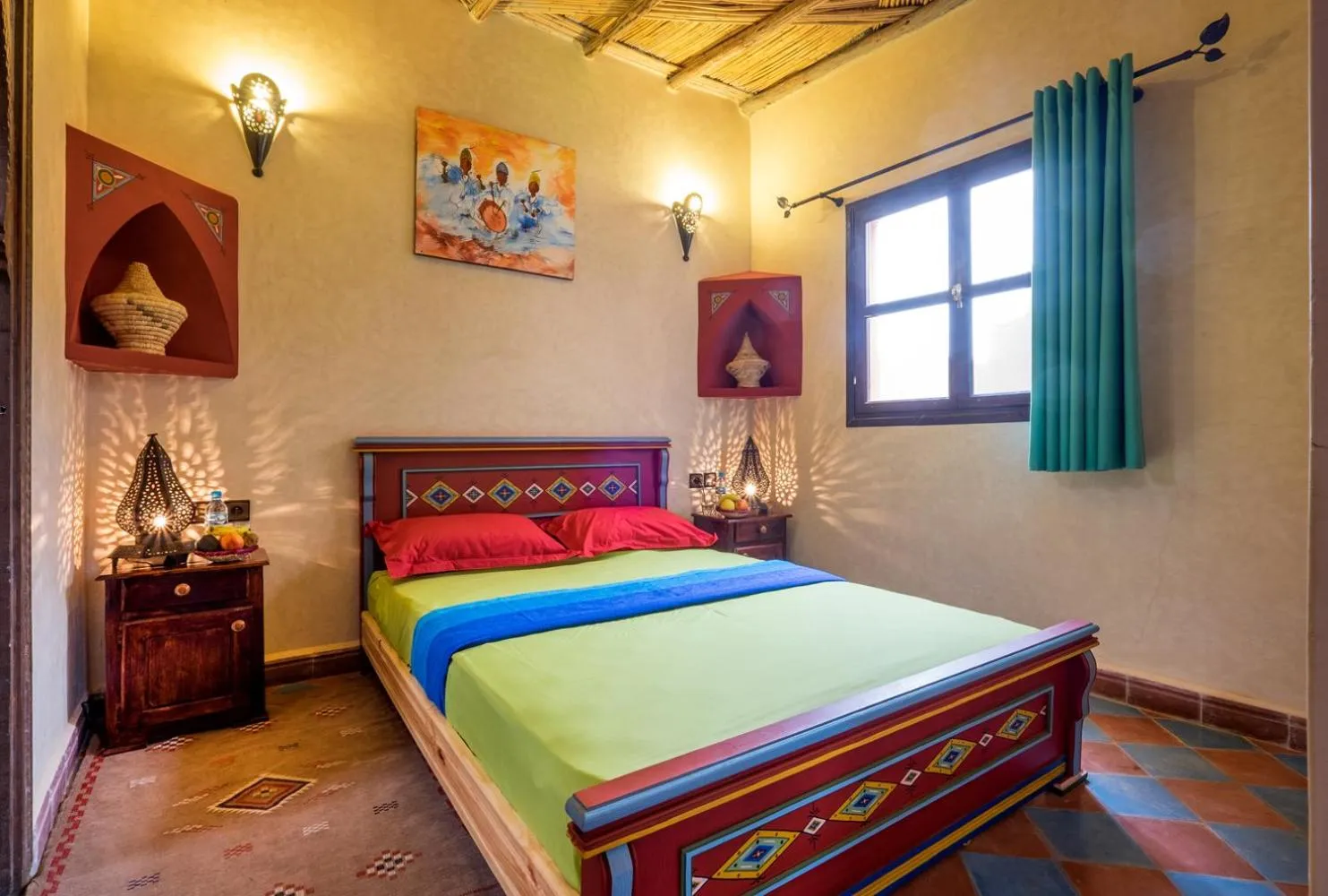 Bed in Le Nid d'Aigle