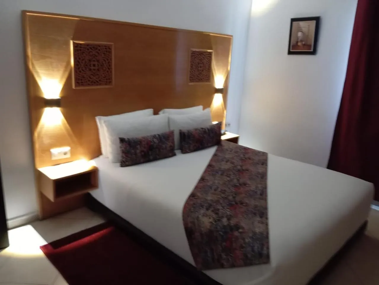 Bed in Hotel Miramar