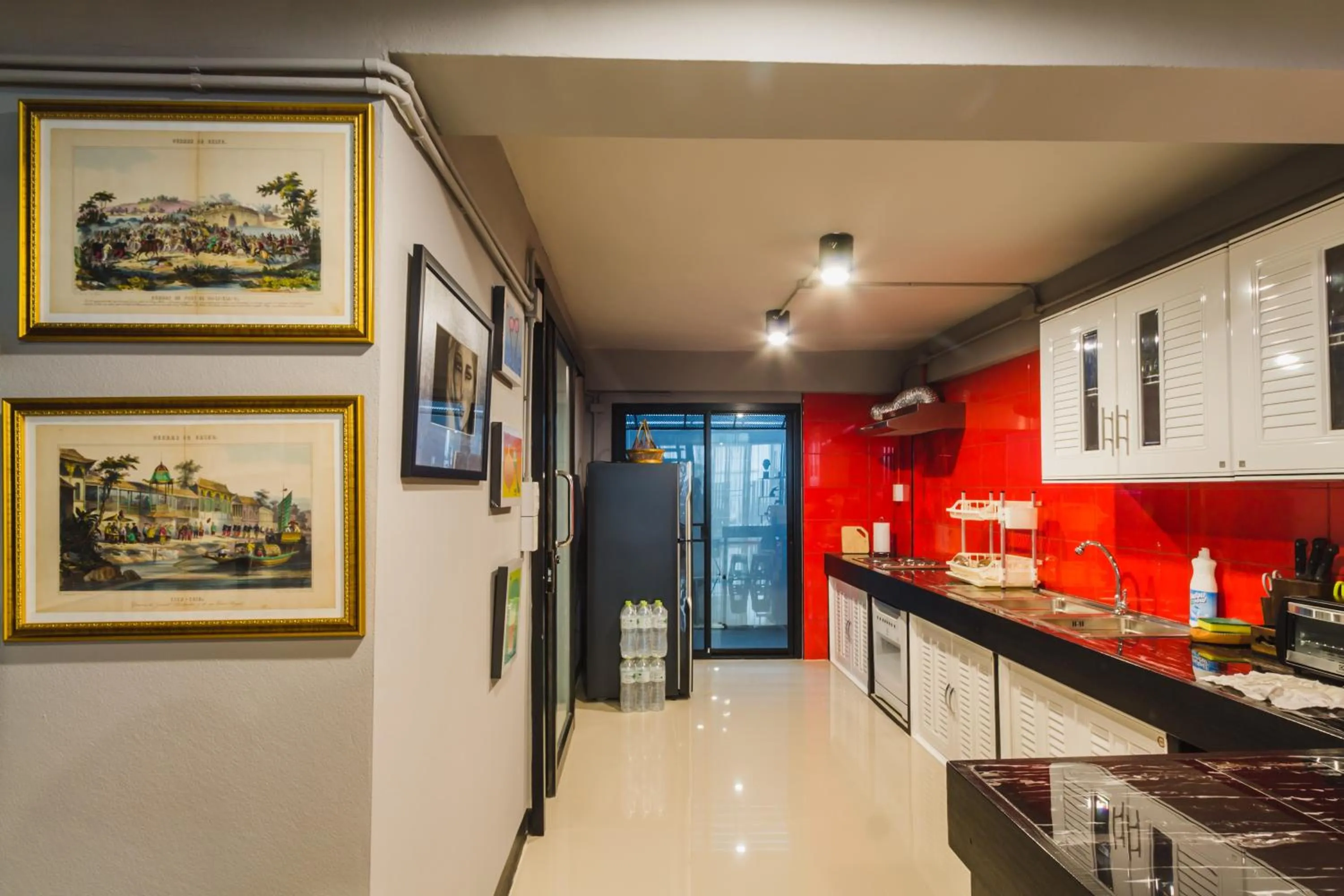 Kitchen or kitchenette in Chez Pom