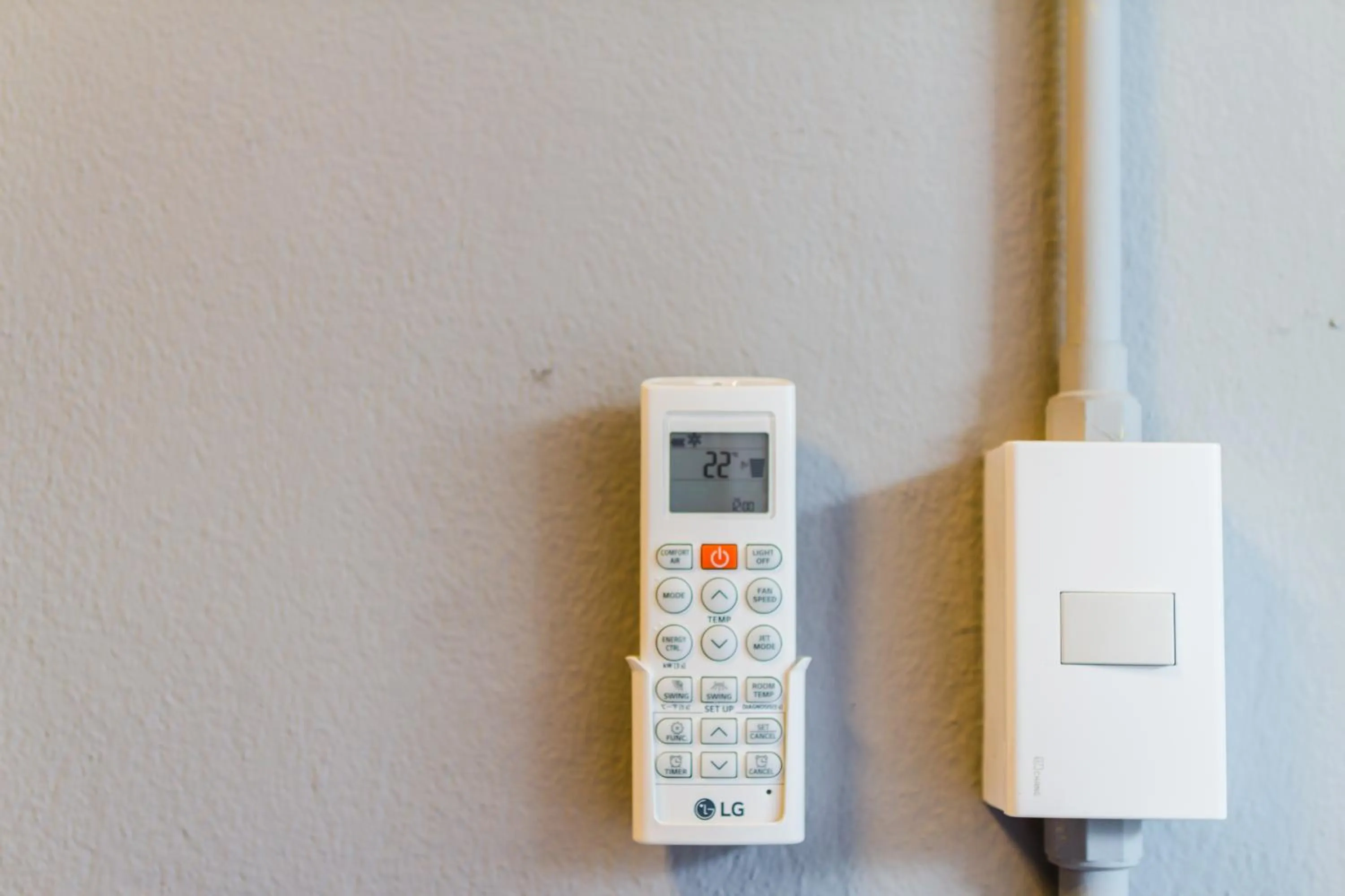 air conditioner in Chez Pom