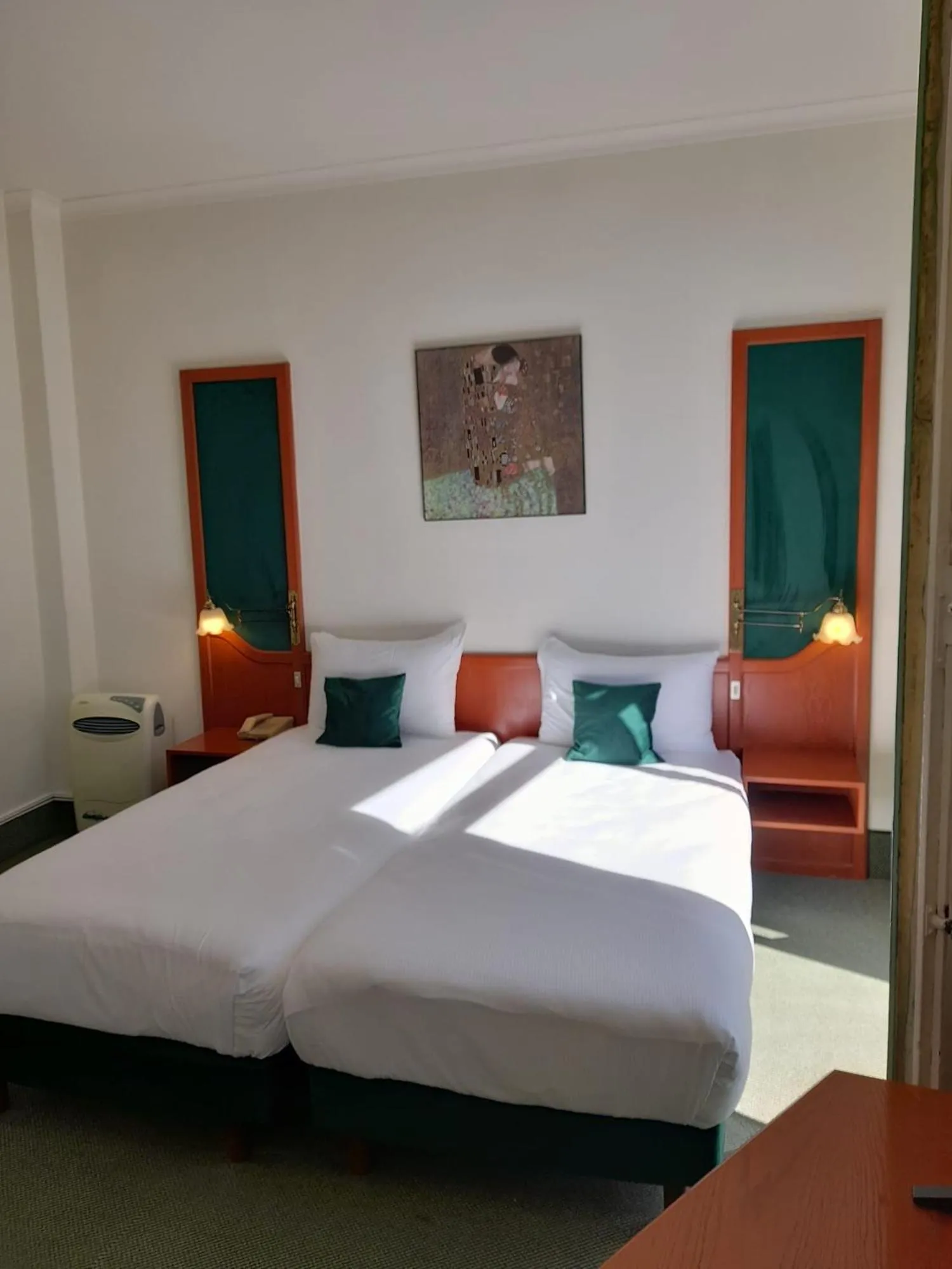 Bed in Hotel Le Dome