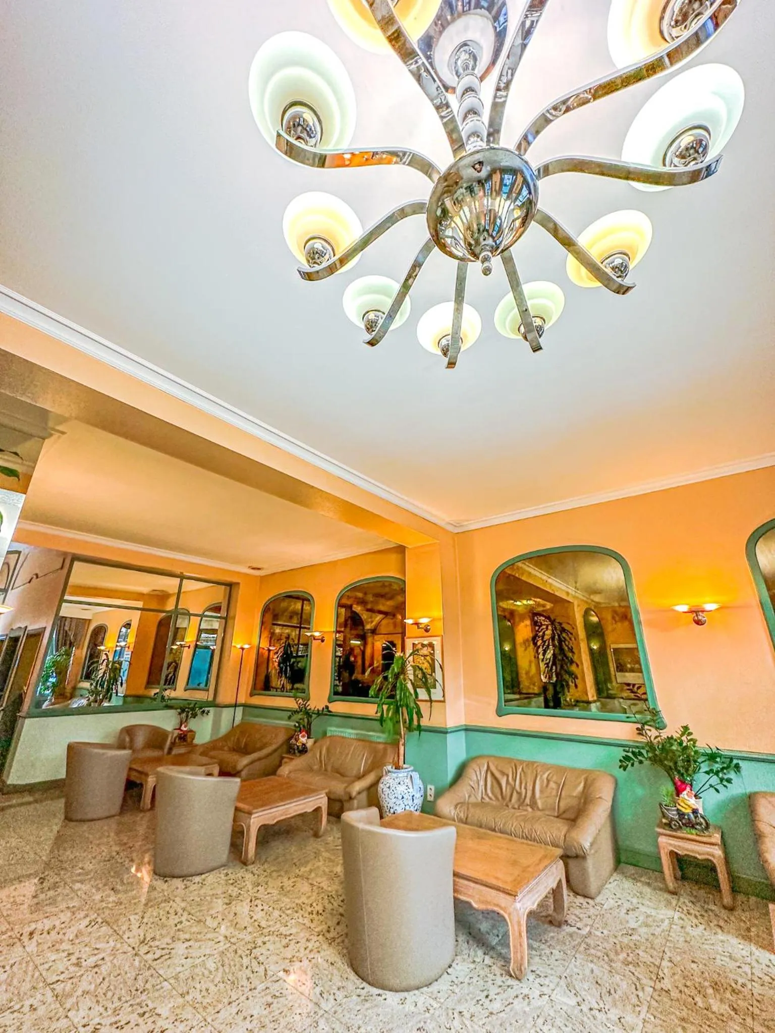 Lobby or reception in Hotel Le Dome