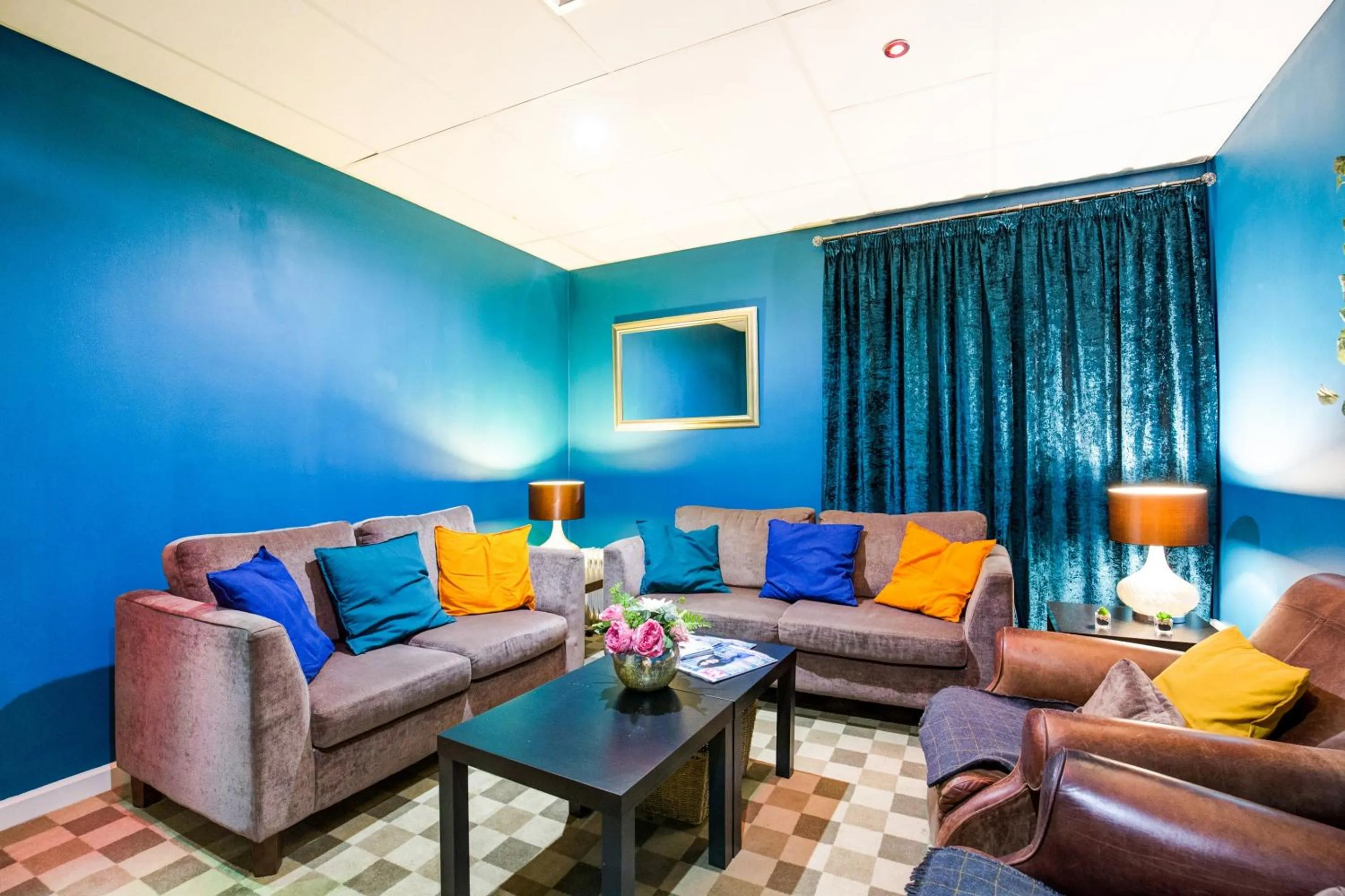 Seating area in Barony Castle Hotel