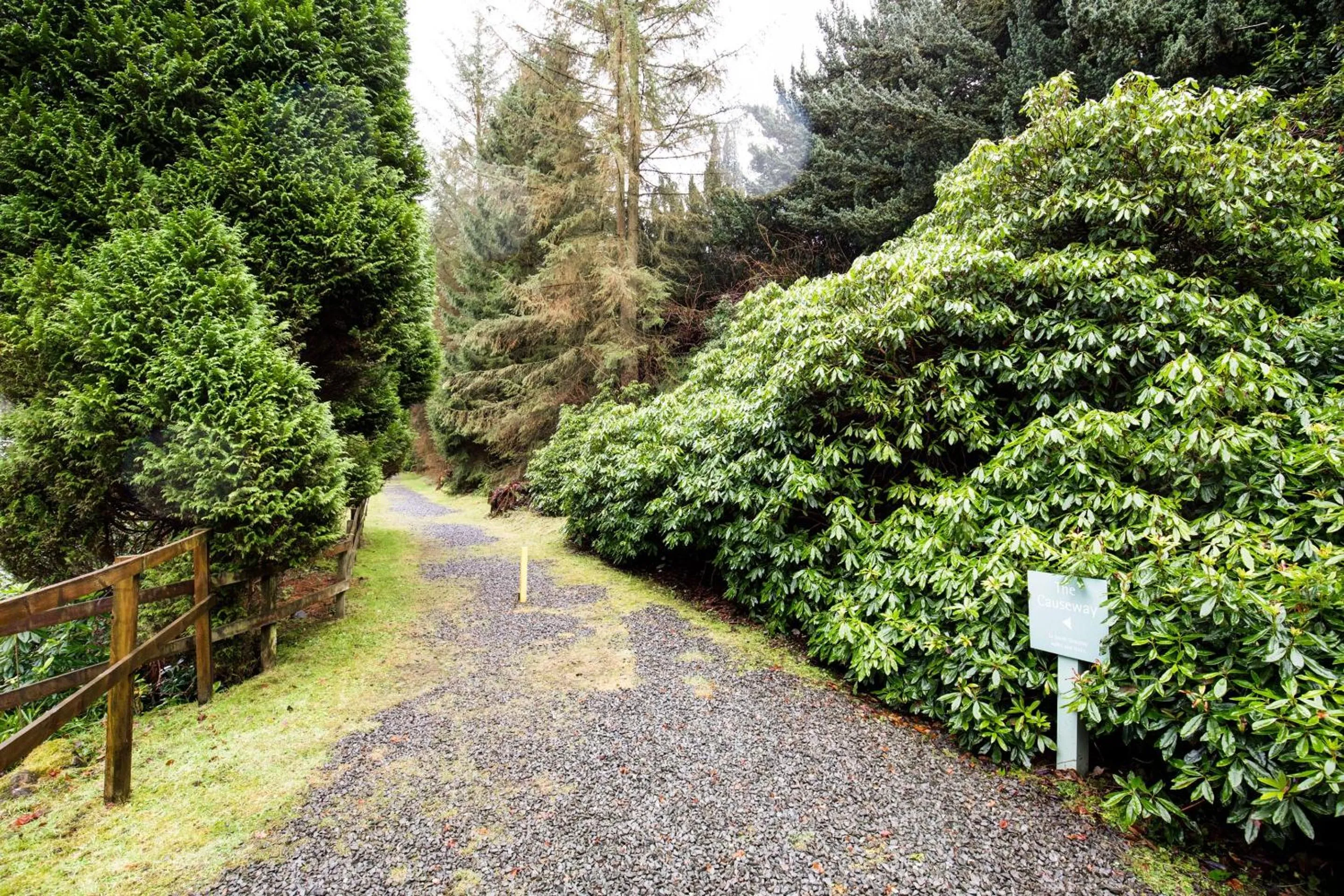 Garden in Barony Castle Hotel