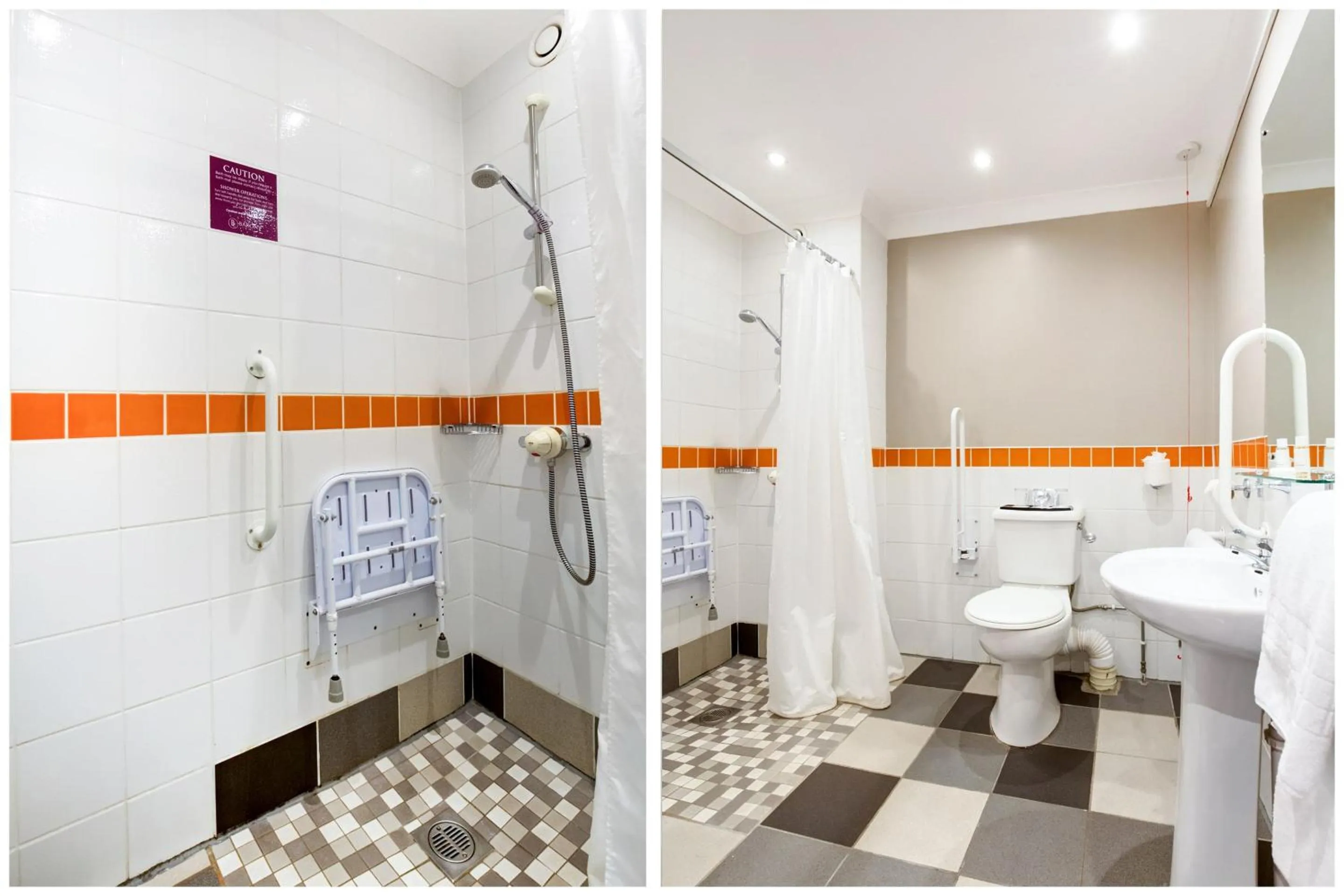 Bathroom in Barony Castle Hotel