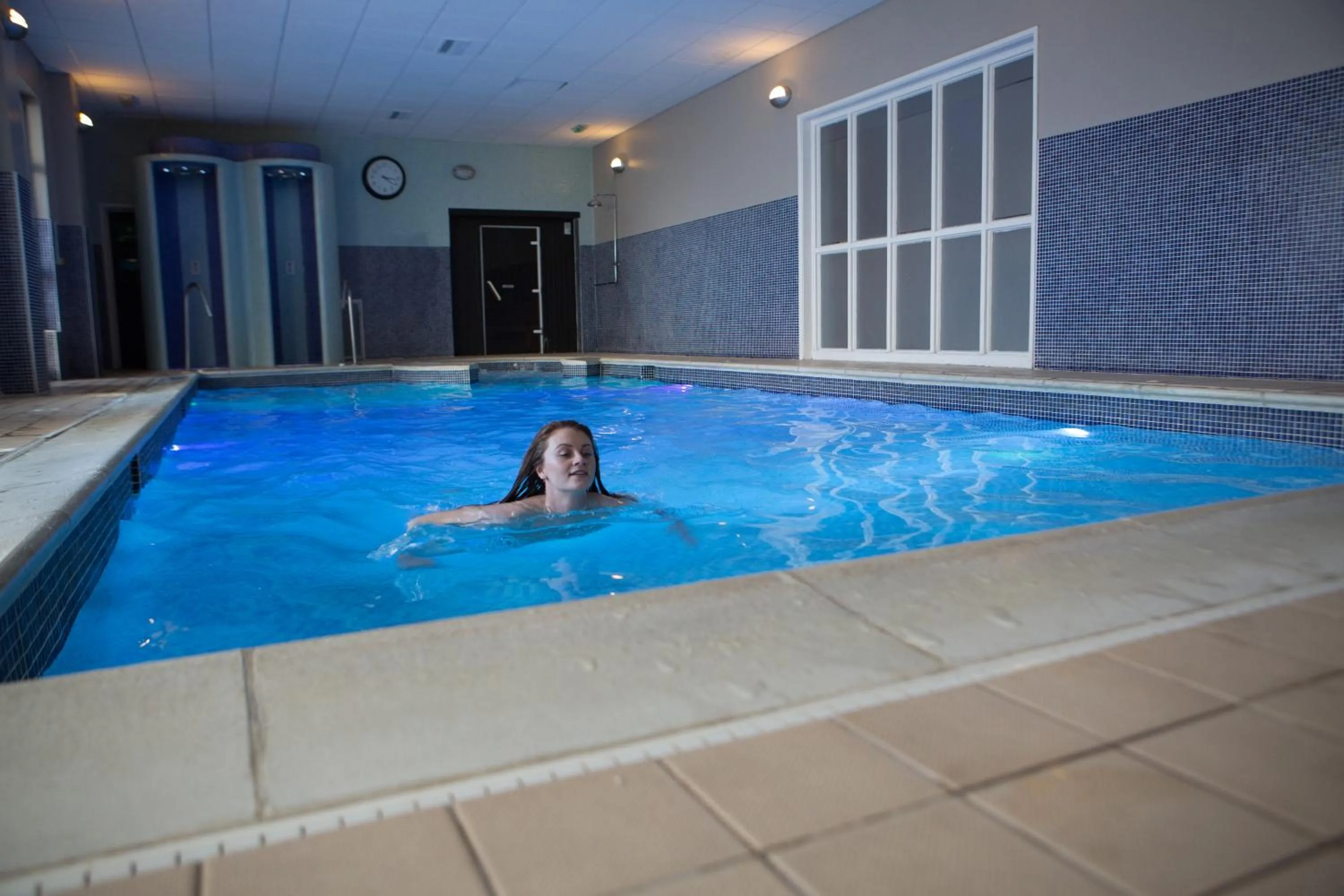 Swimming pool in Barony Castle Hotel