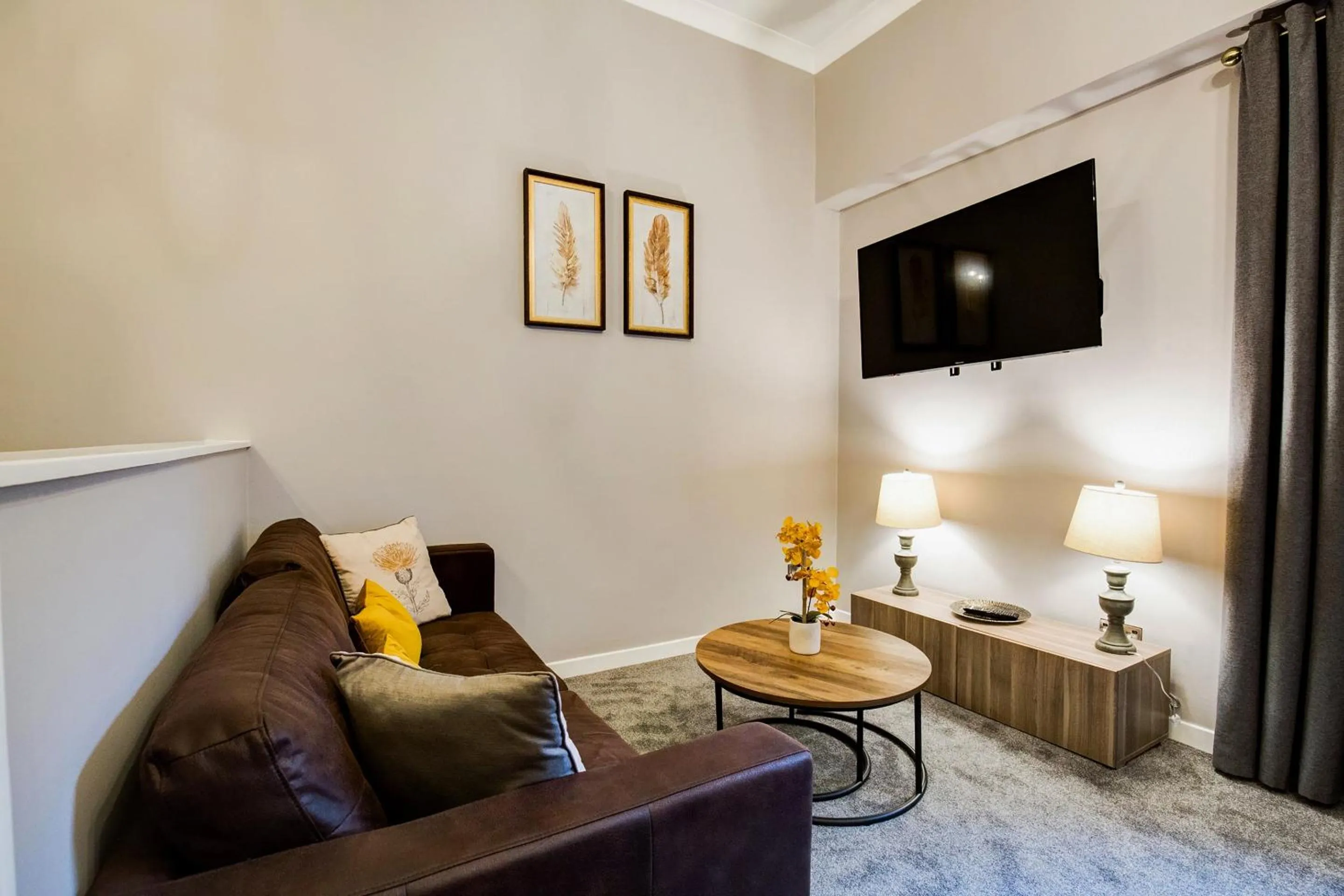 Bedroom in Barony Castle Hotel