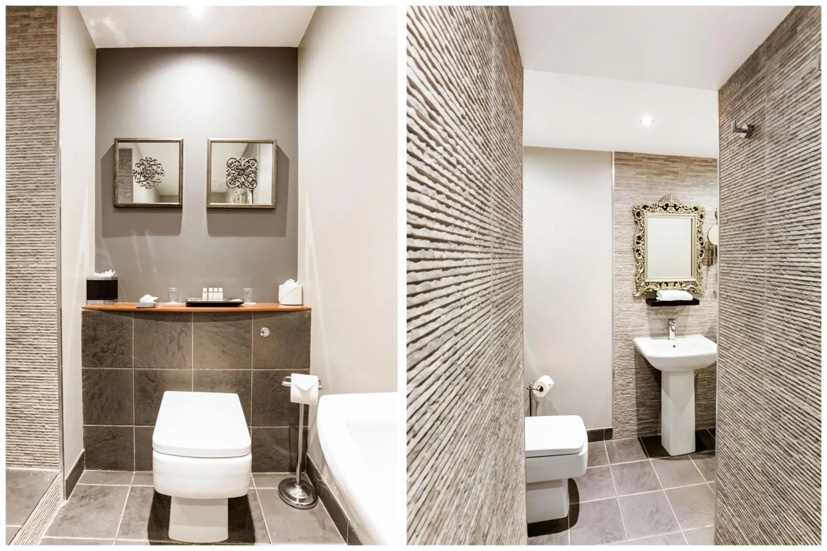 Bathroom in Barony Castle Hotel