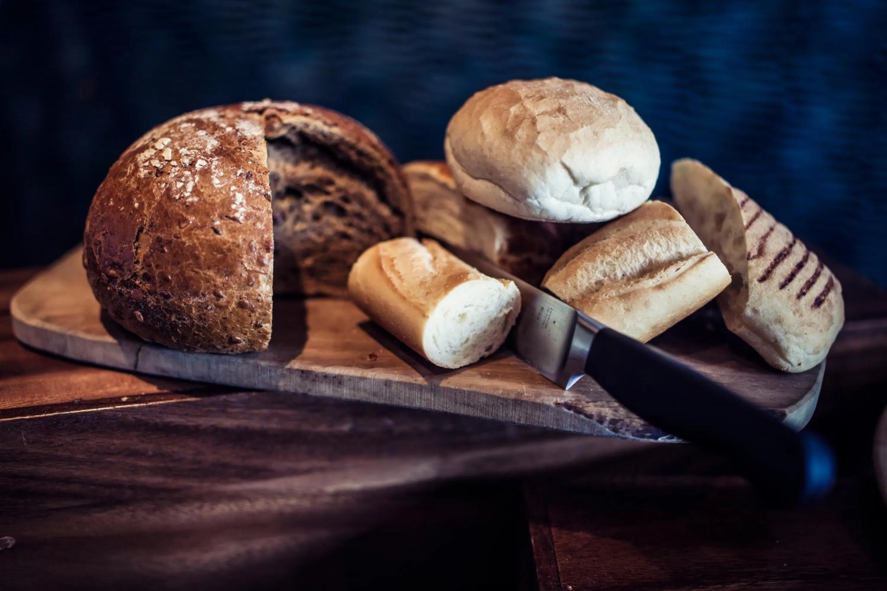 Food close-up in Carlton George Hotel