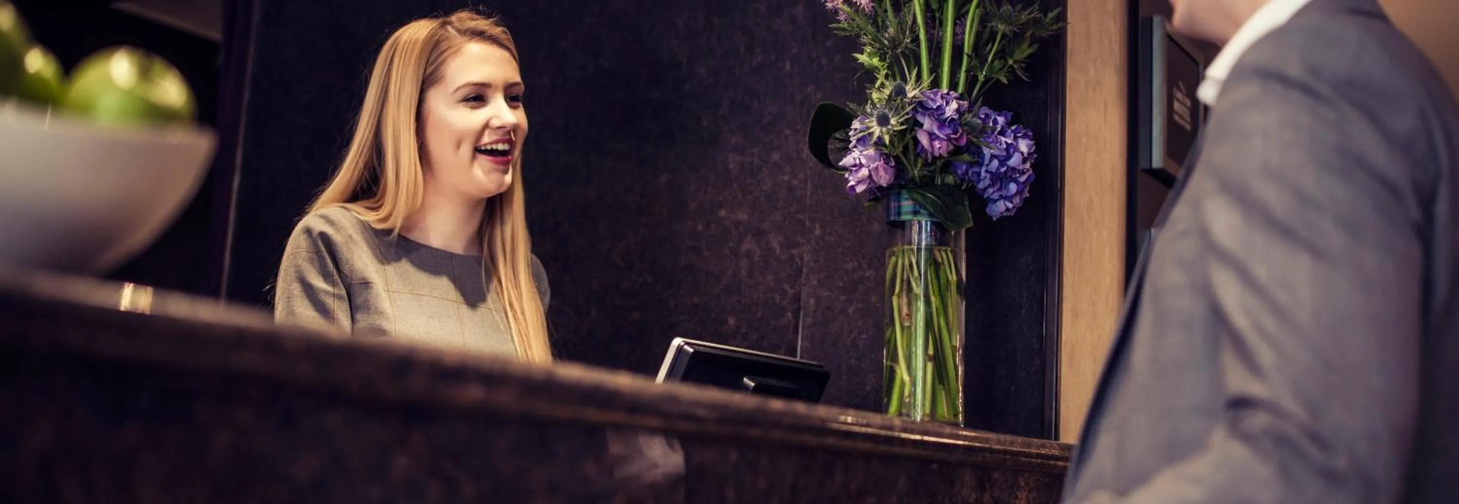 Lobby or reception in Carlton George Hotel