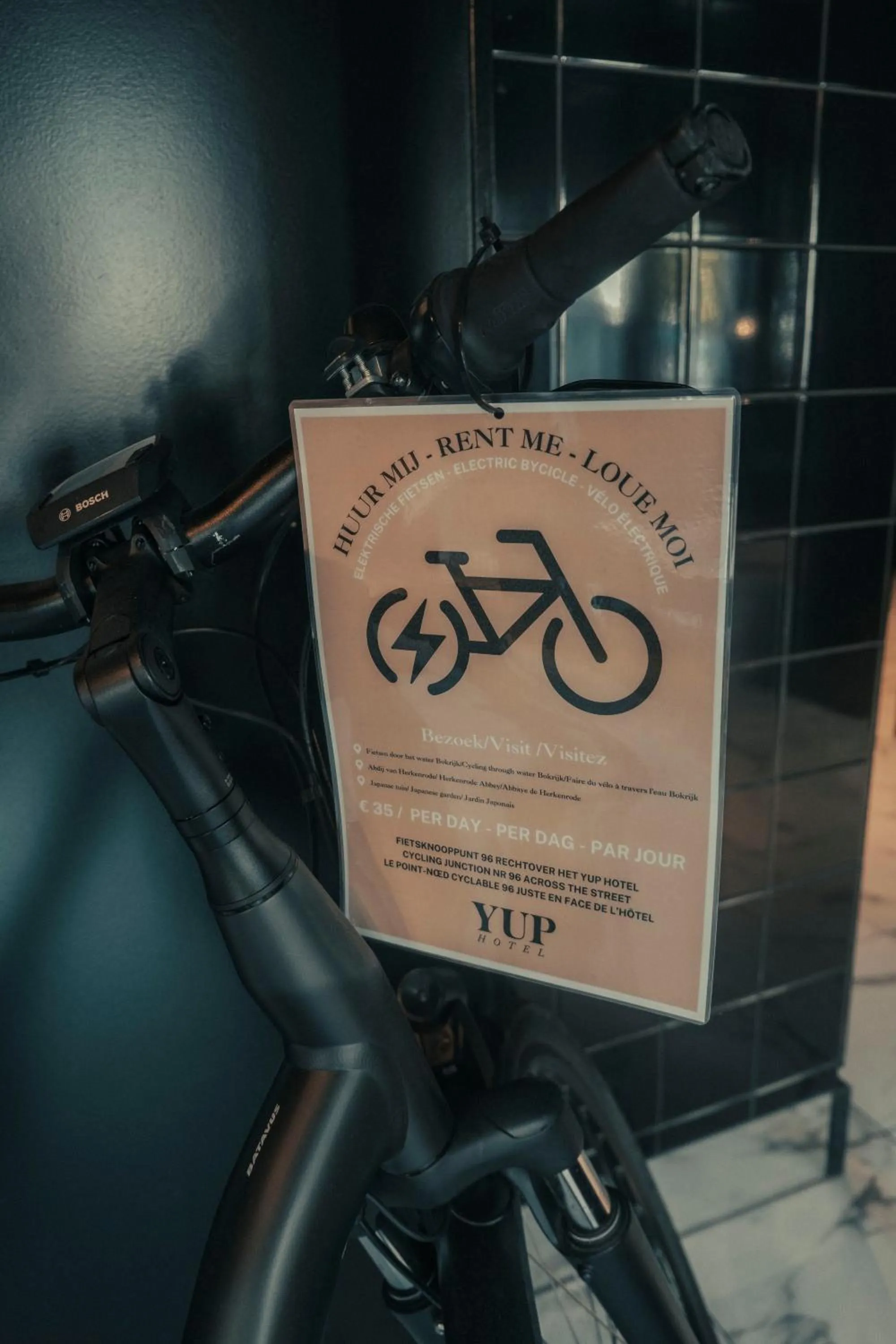 Cycling in YUP Hotel