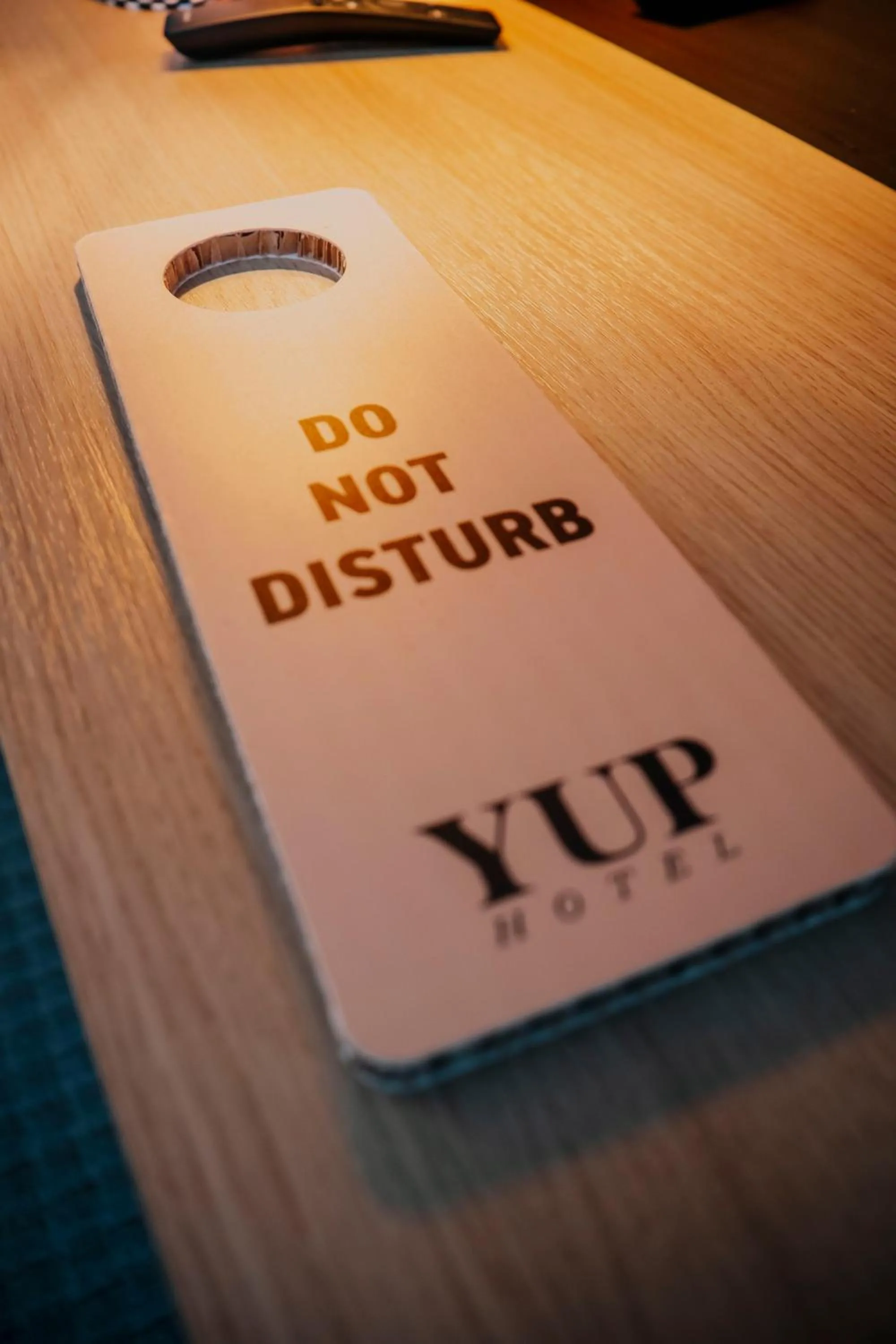 Decorative detail in YUP Hotel