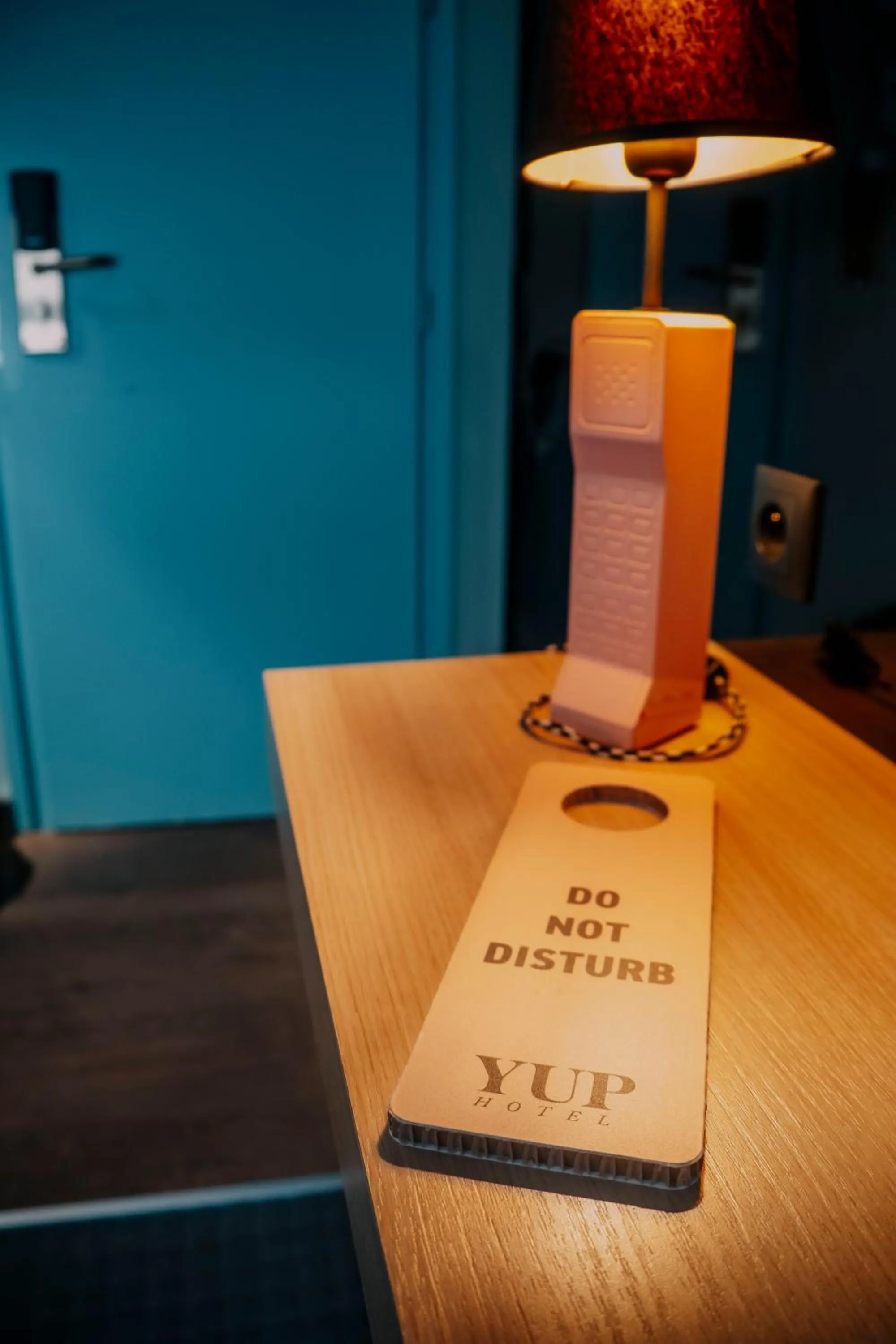 Decorative detail in YUP Hotel