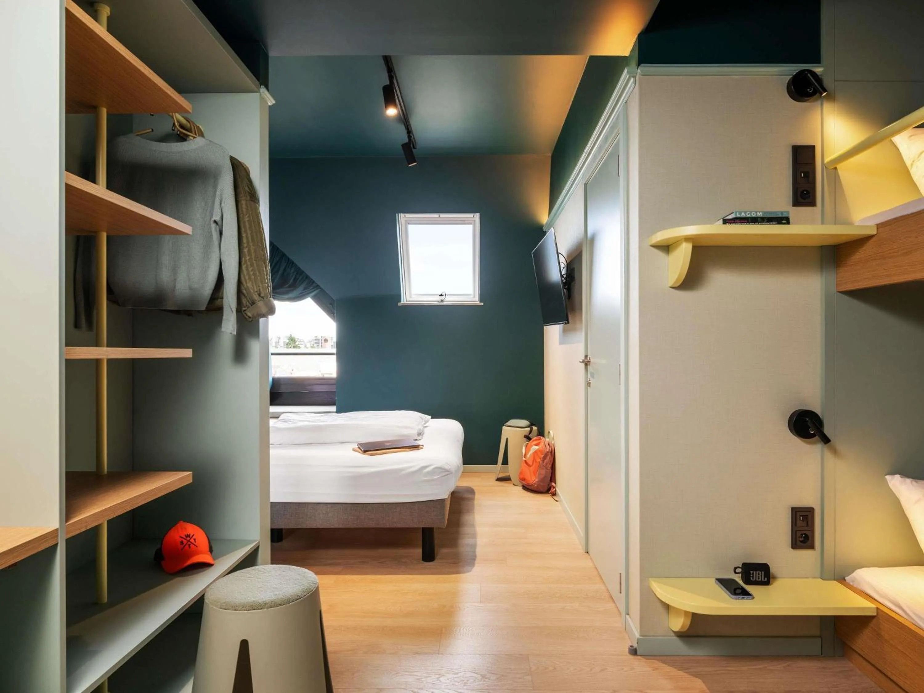 Bedroom, Bed in ibis Styles Hasselt City Centre