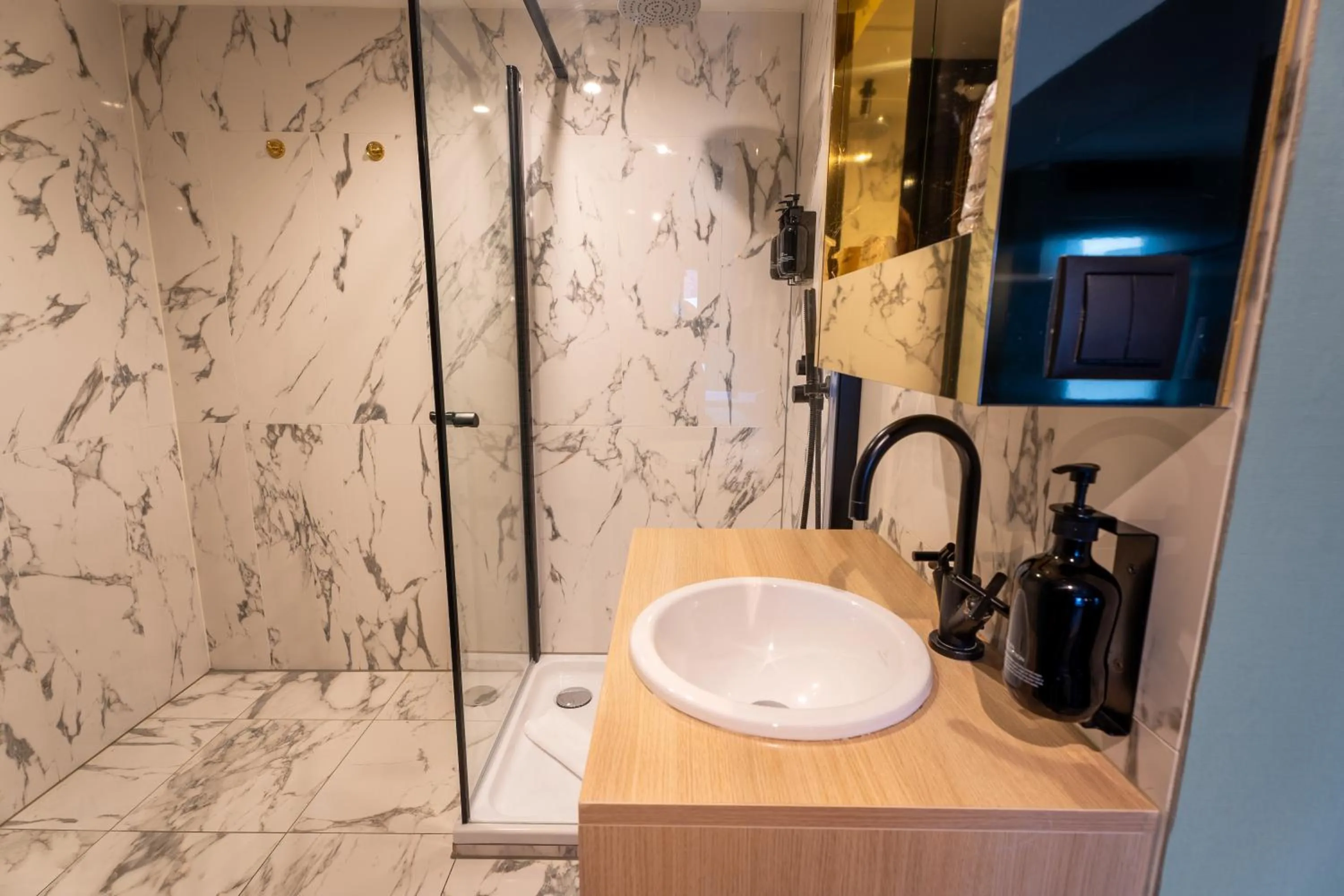 Bathroom in YUP Hotel