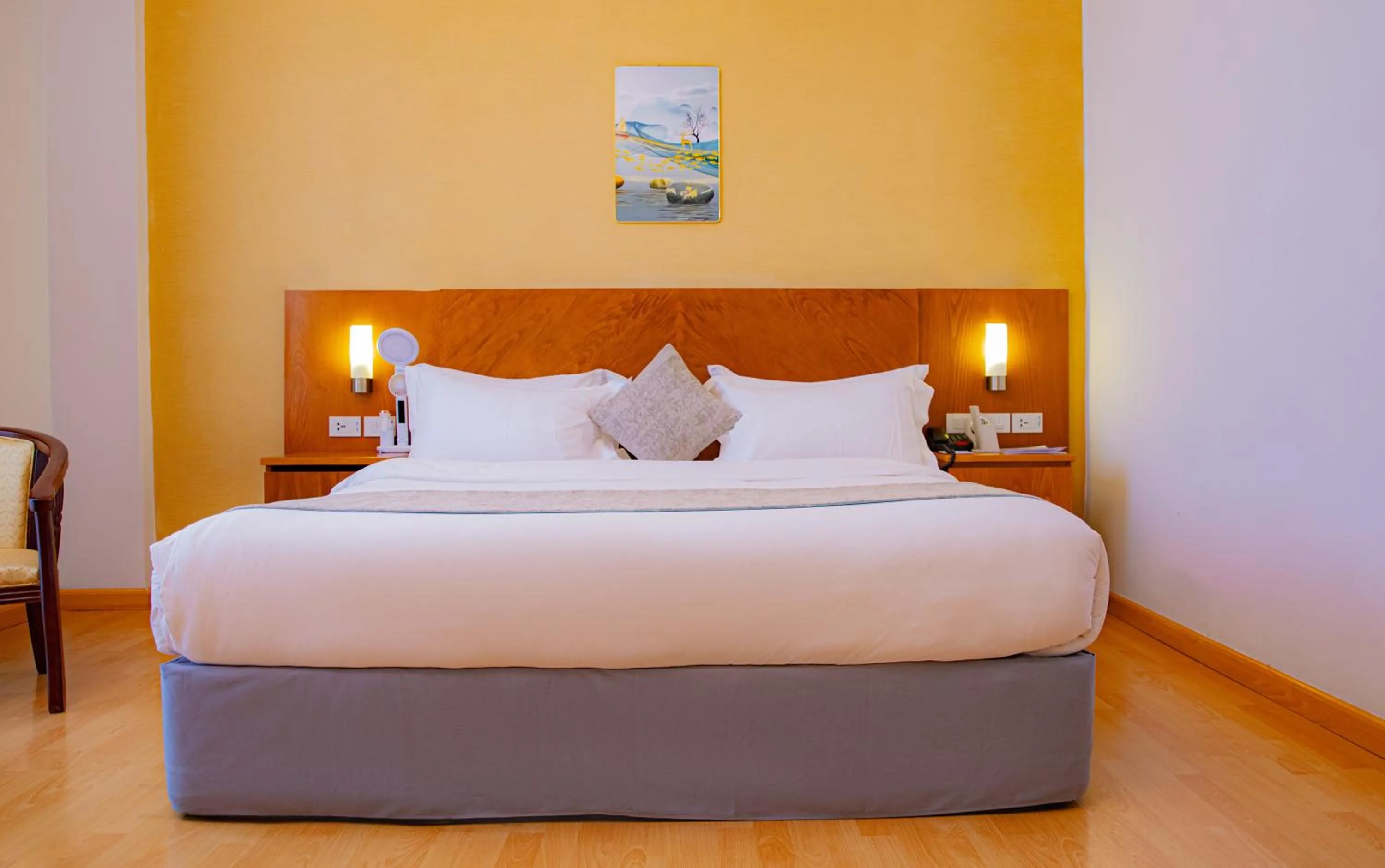 Bed in Azzeman Hotel