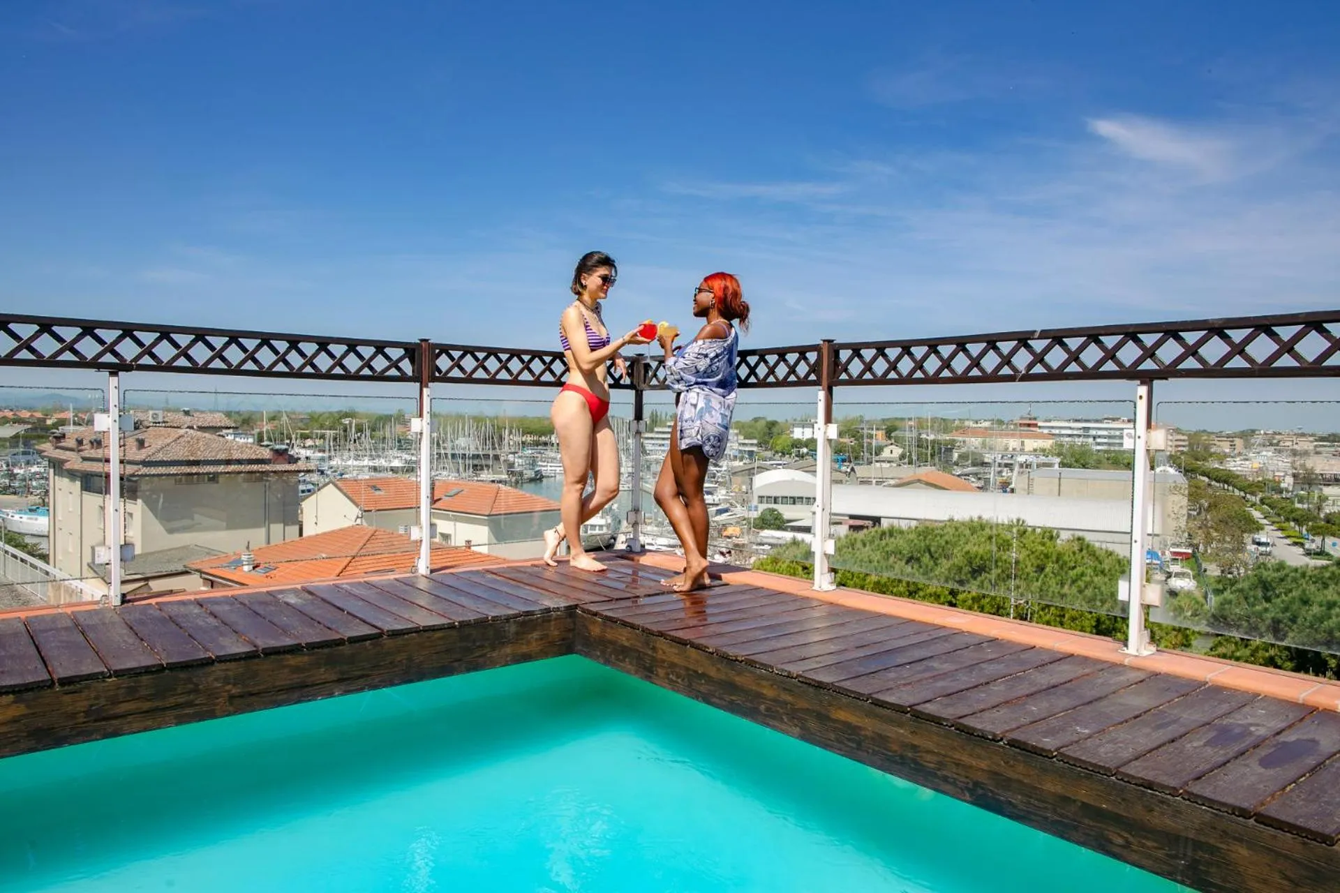 Swimming pool in B&B Domus Mea