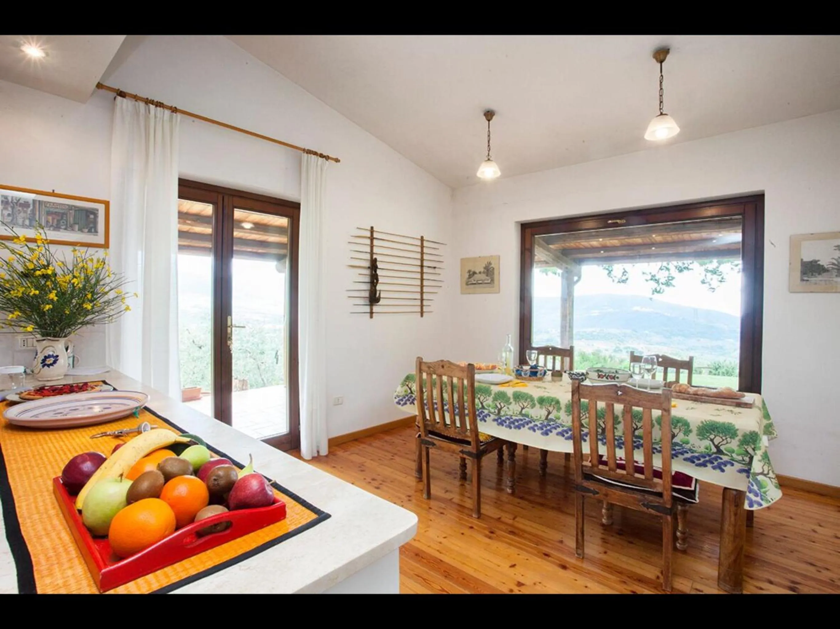 Communal kitchen in B&B da Odila